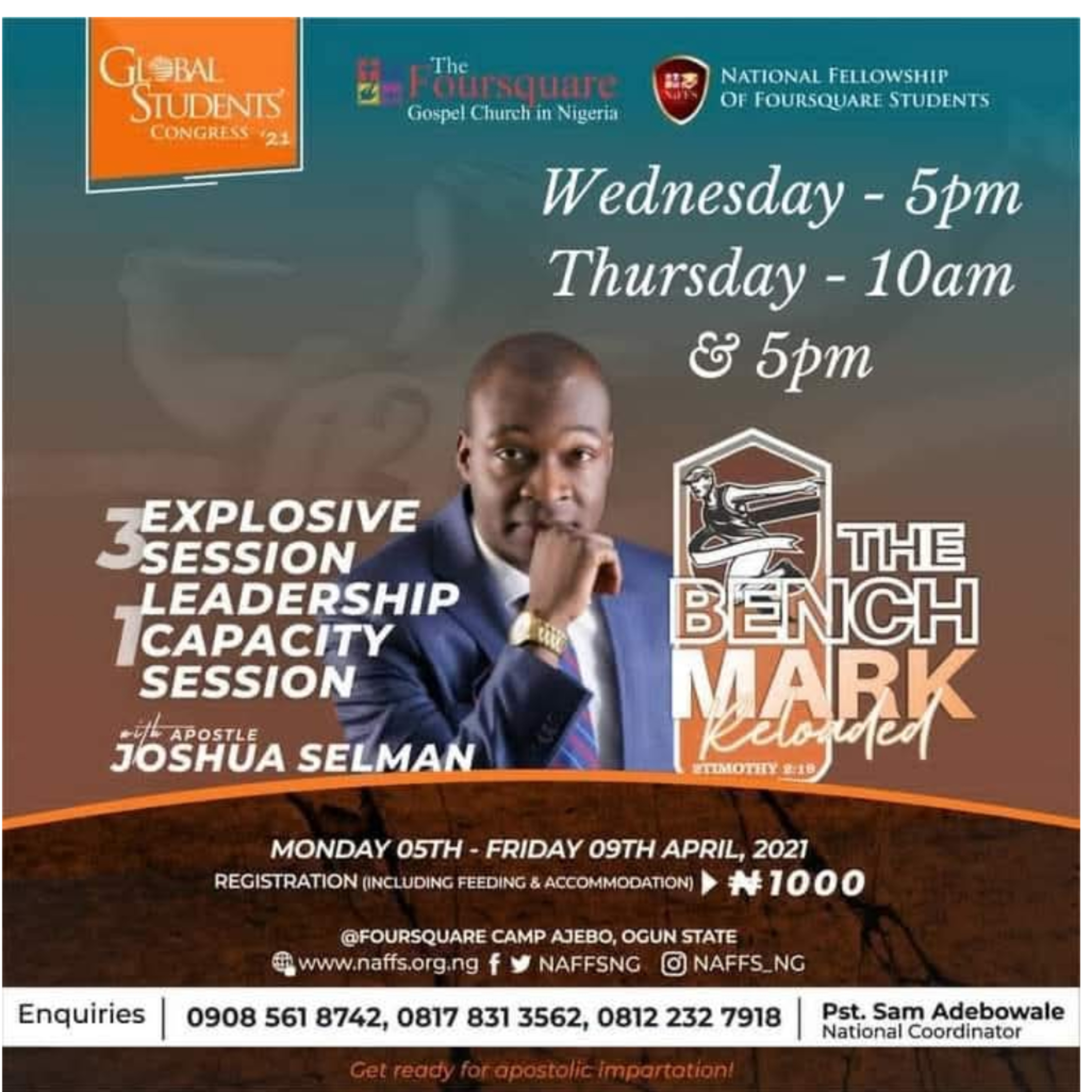 KOINONIA EXPERIENCE WITH APOSTLE JOSHUA SELMAN (ENI)