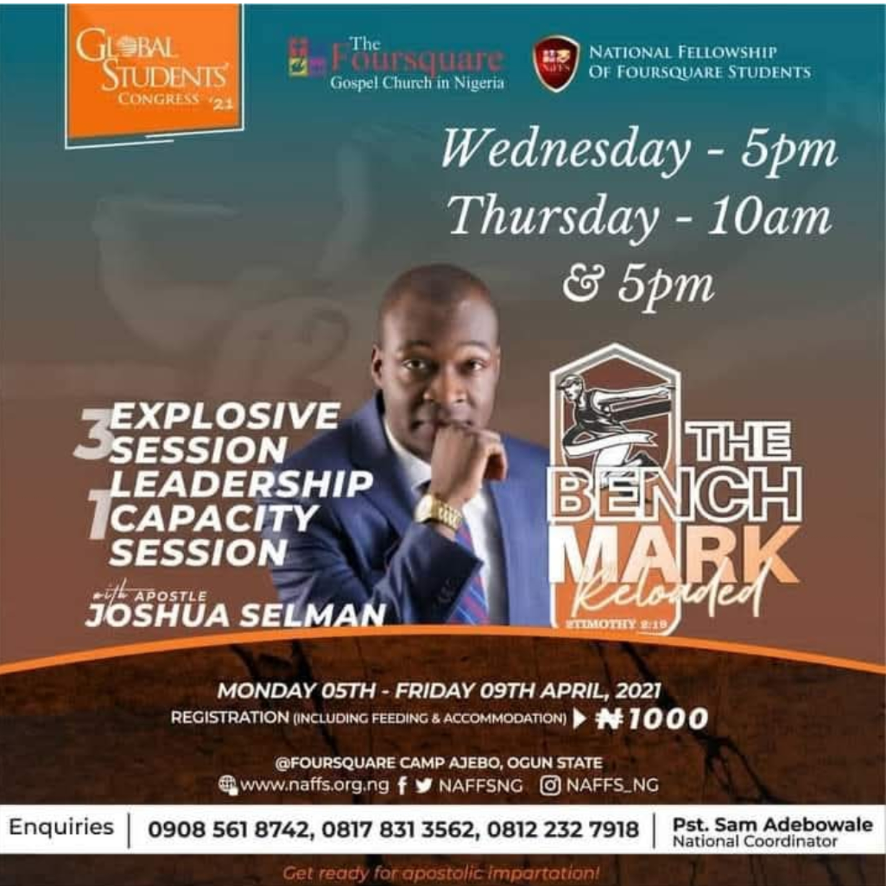 KOINONIA EXPERIENCE WITH APOSTLE JOSHUA SELMAN (ENI)