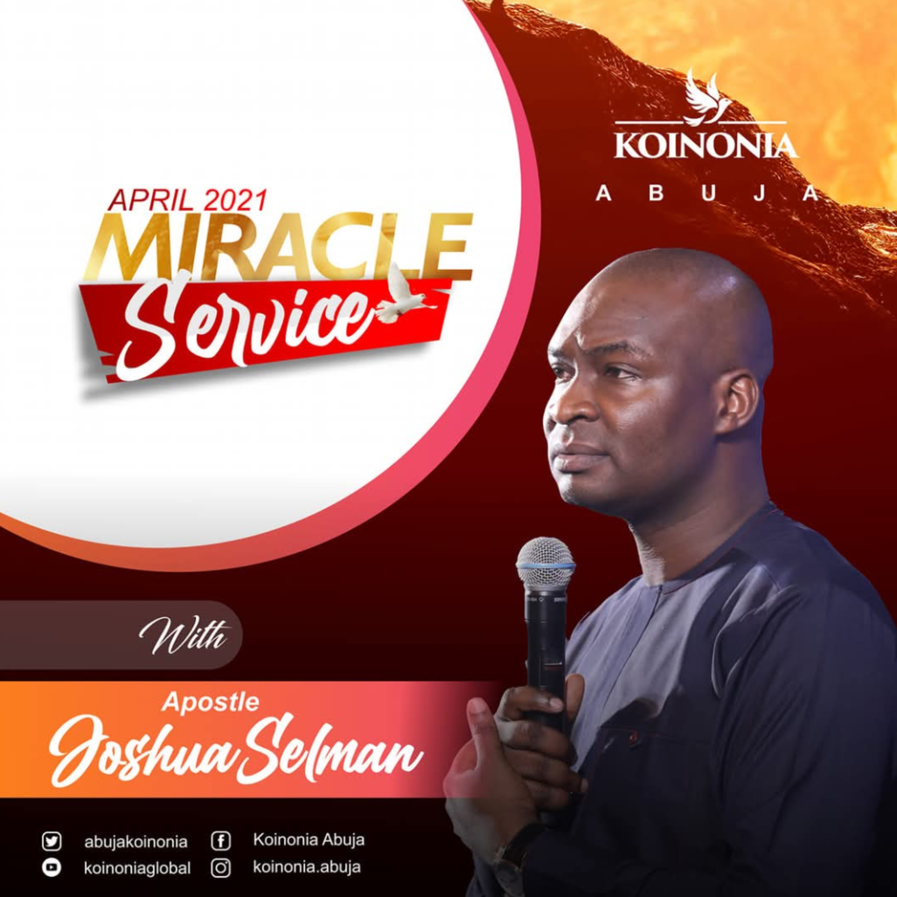 KOINONIA EXPERIENCE WITH APOSTLE JOSHUA SELMAN (ENI)