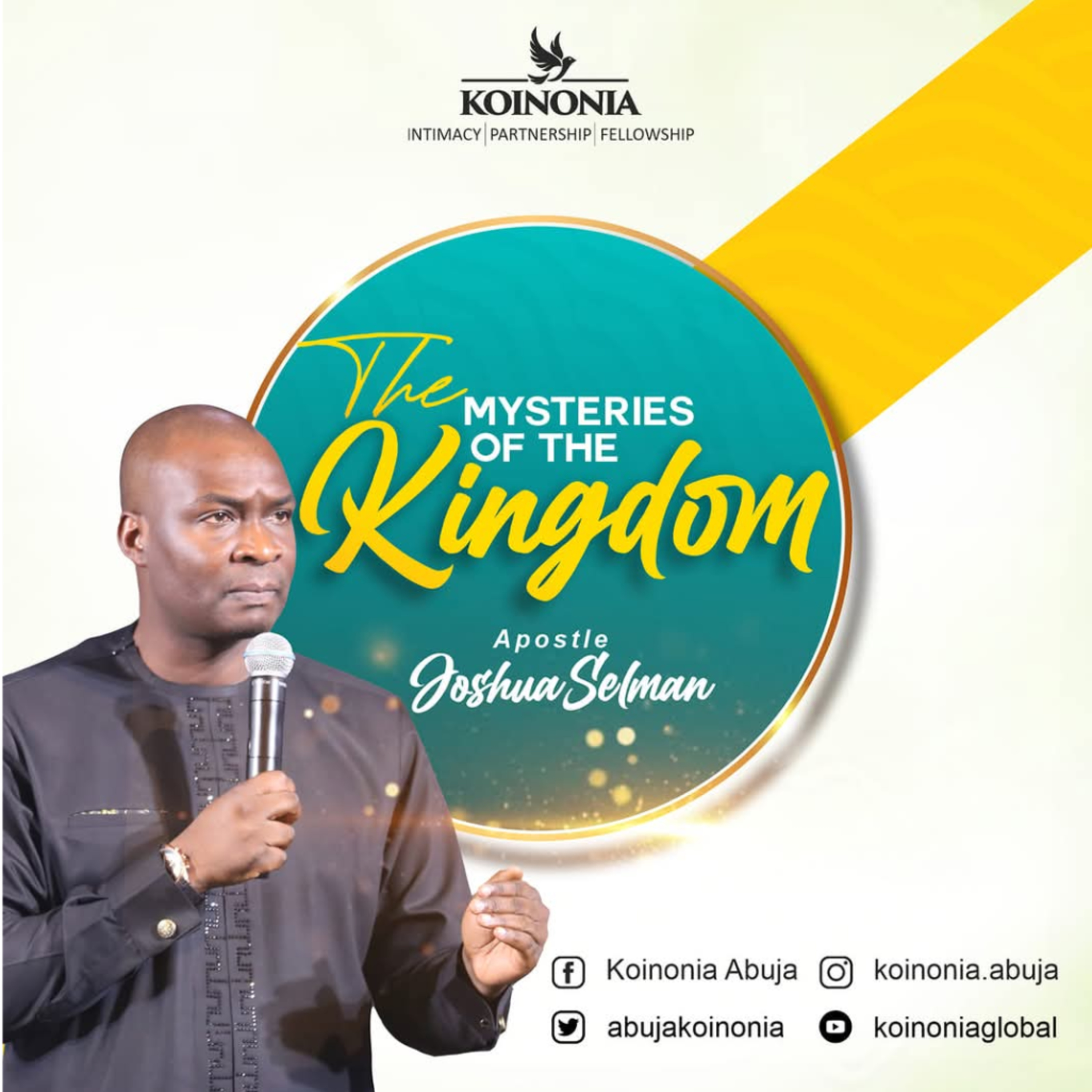 THE MYSTERIES OF THE KINGDOM (PART 1) WITH APOSTLE JOSHUA SELMAN 09.05.2021