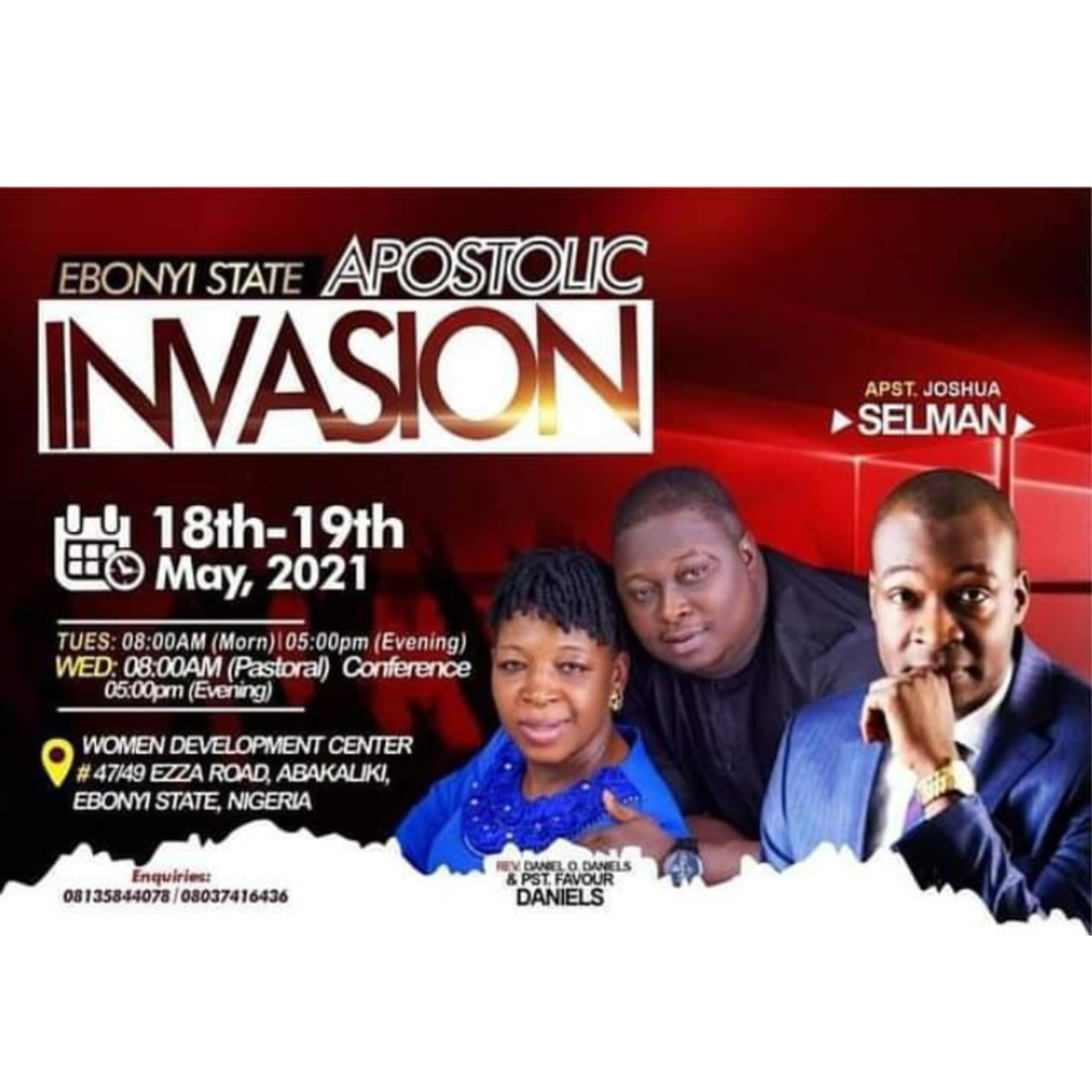 I WILL BUILD MY CHURCH (PART 1) APOSTOLIC INVASION 2021 WITH APOSTLE JOSHUA SELMAN 18.05.2021