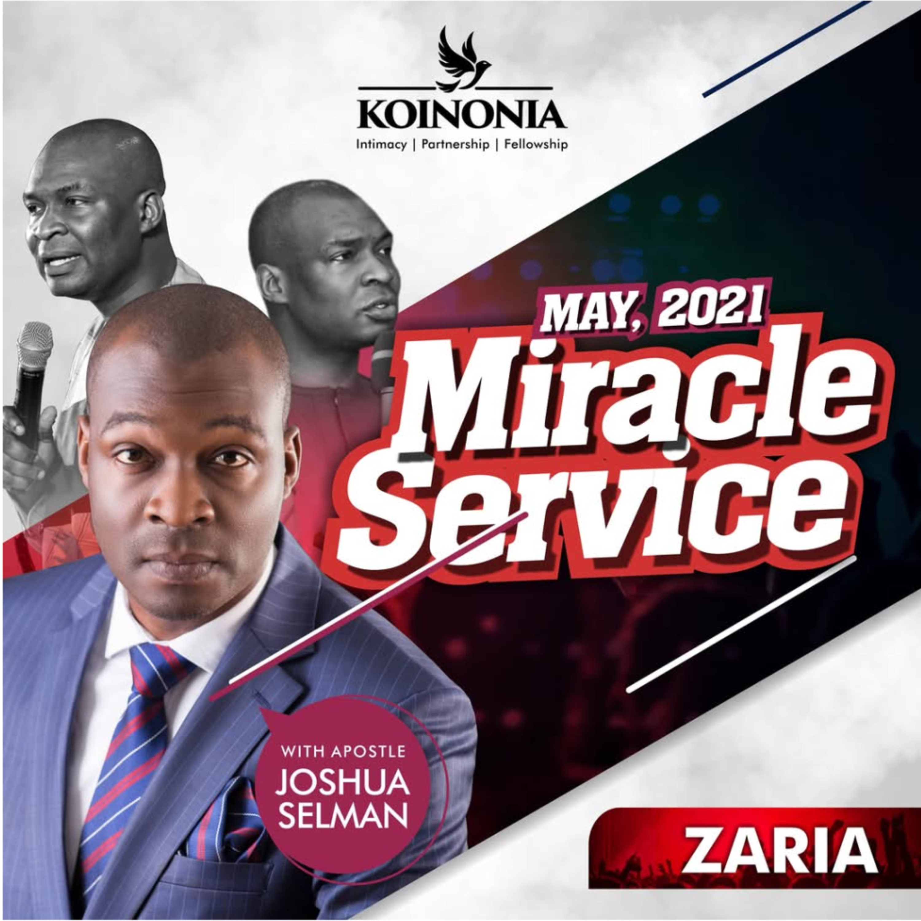 MAY 2021 MIRACLE SERVICE (KOINONIA ZARIA) WITH APOSTLE JOSHUA SELMAN 28.05.2021