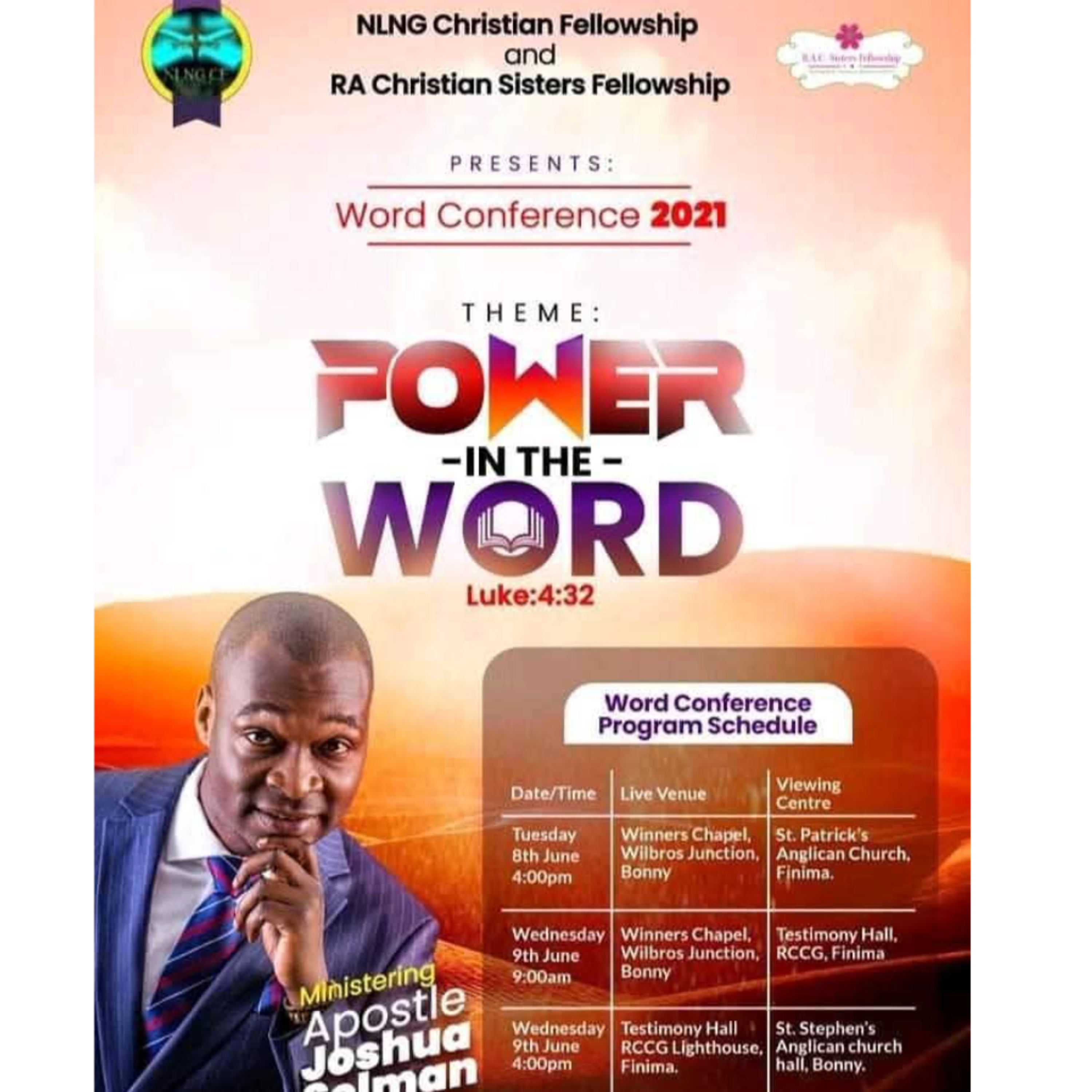 POWER IN THE WORD DAY 2 (WORD CONFERENCE 2021) WITH APOSTLE JOSHUA SELMAN 09.06.2021