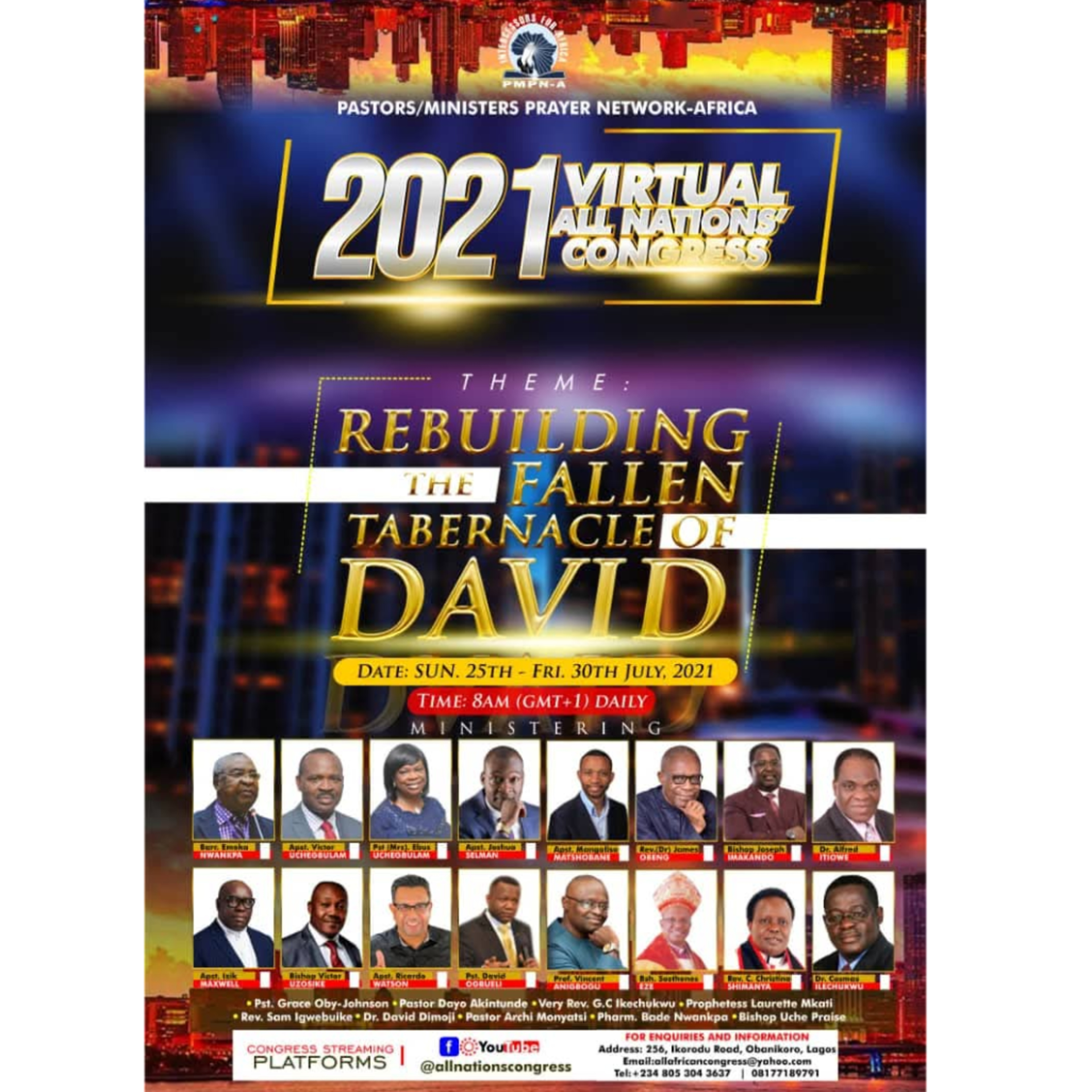 HOLY GHOST FESTIVAL DAY ONE EVENING SESSION WITH APOSTLE JOSHUA SELMAN
