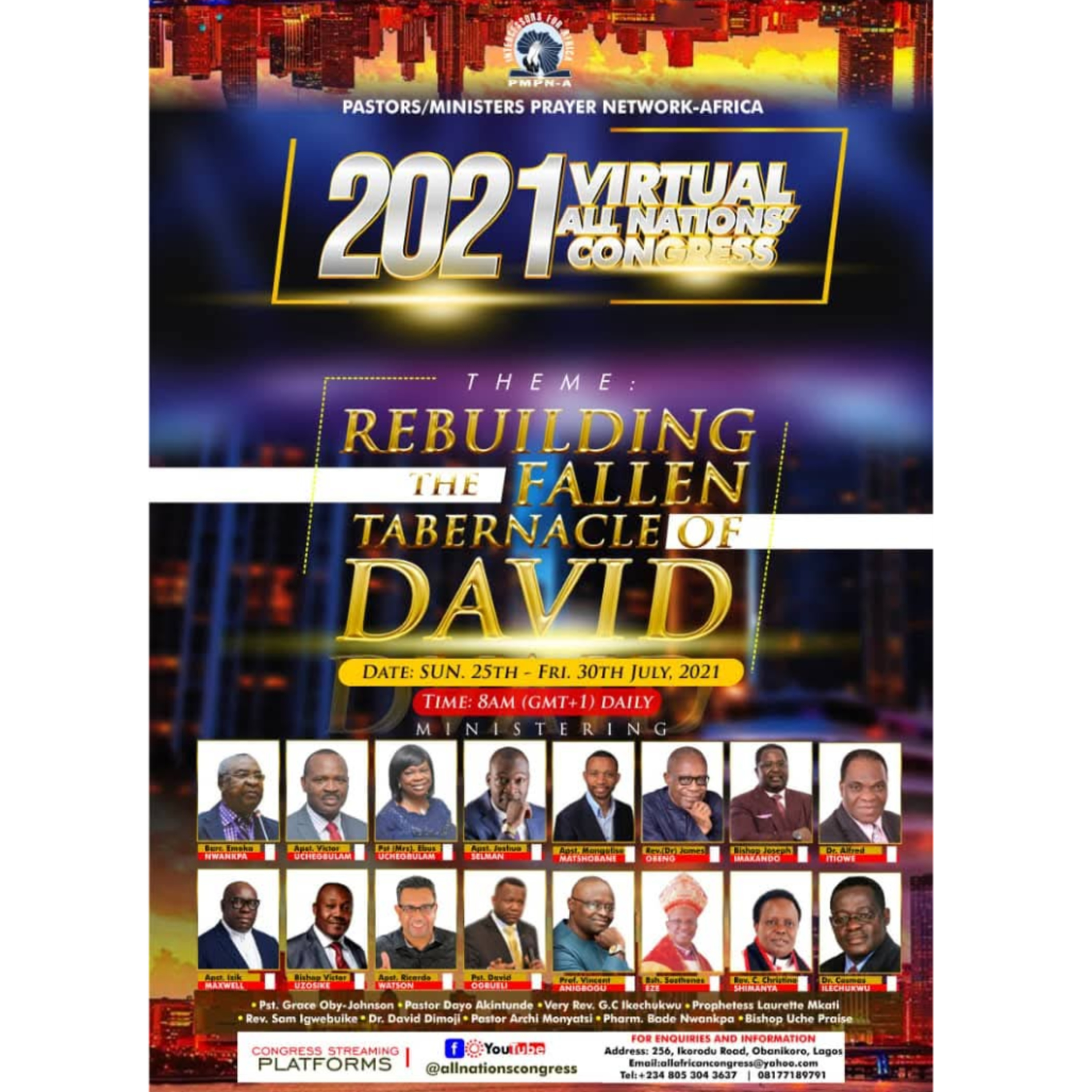 DIVINE ENCOUNTERS (HOLY GHOST FESTIVAL) WITH APOSTLE JOSHUA SELMAN