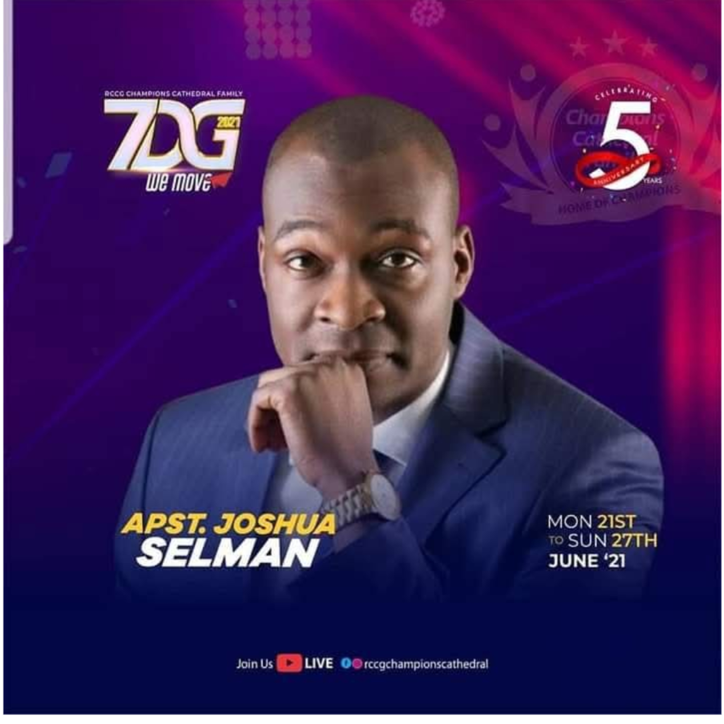 THE MYSTERY OF RESTORATION (7 DAYS OF GLORY 2021) WITH APOSTLE JOSHUA SELMAN 23.06.2021