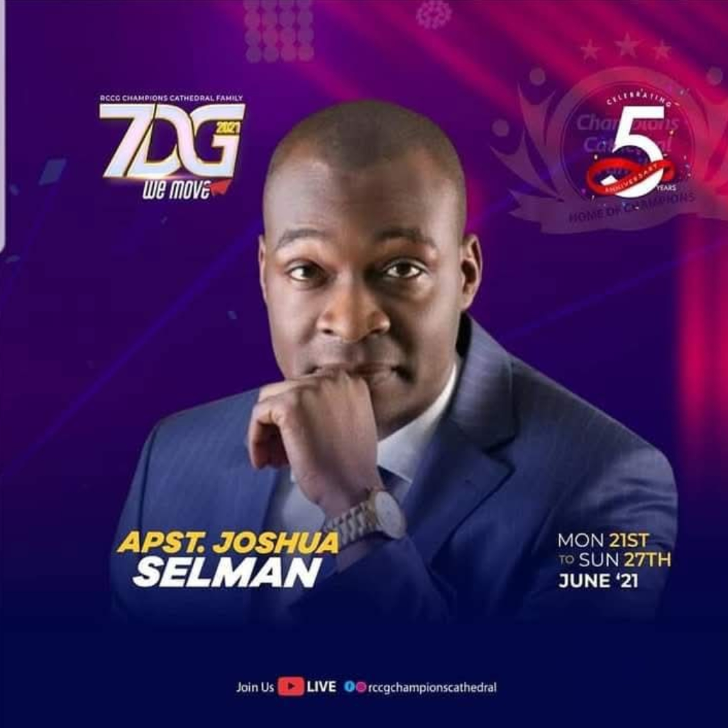 THE KEY TO OPEN DOORS (7 DAYS OF GLORY 2021) WITH APOSTLE JOSHUA SELMAN 24.06.2021
