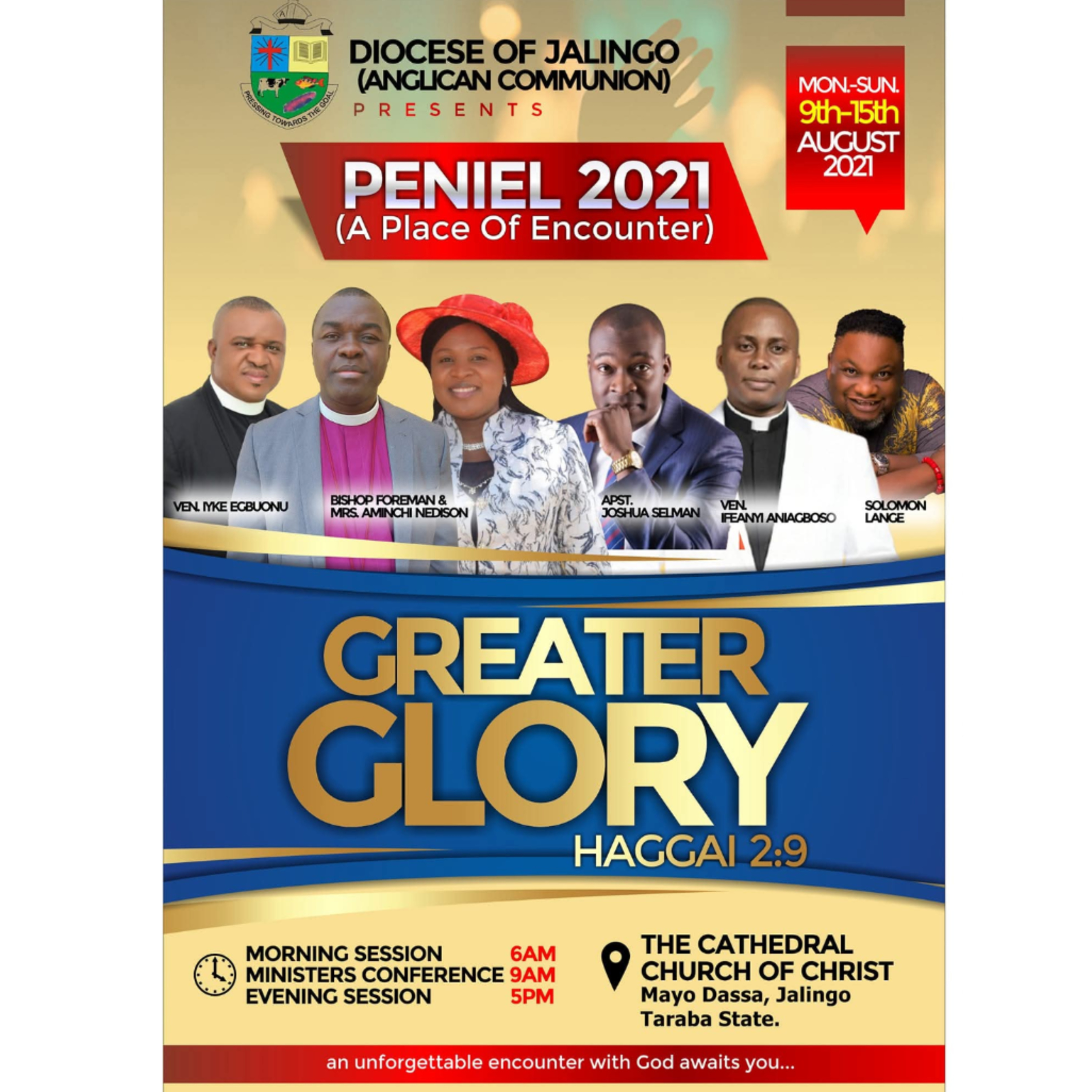 THE GLORY OF GOD (PENIEL 2021 - GREATER GLORY) WITH APOSTLE JOSHUA SELMAN 10.08.2021