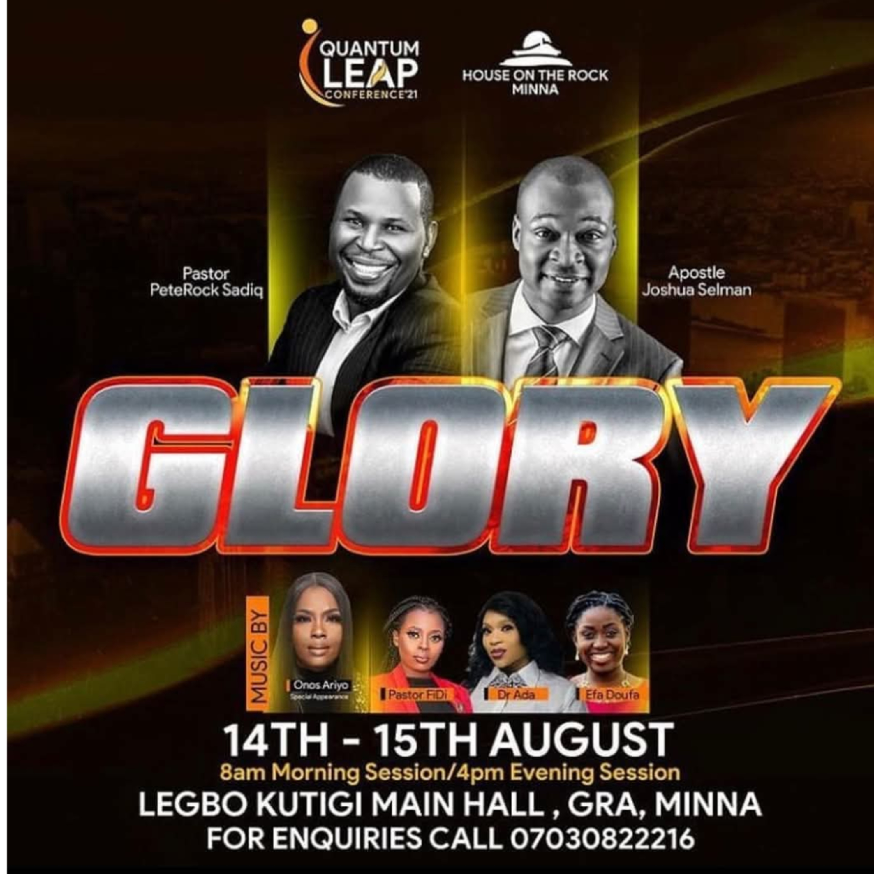 SPIRITUAL PATTERNS PART 2 (QUANTUM LEAP CONFERENCE'21) WITH APOSTLE JOSHUA SELMAN 14.08.2021