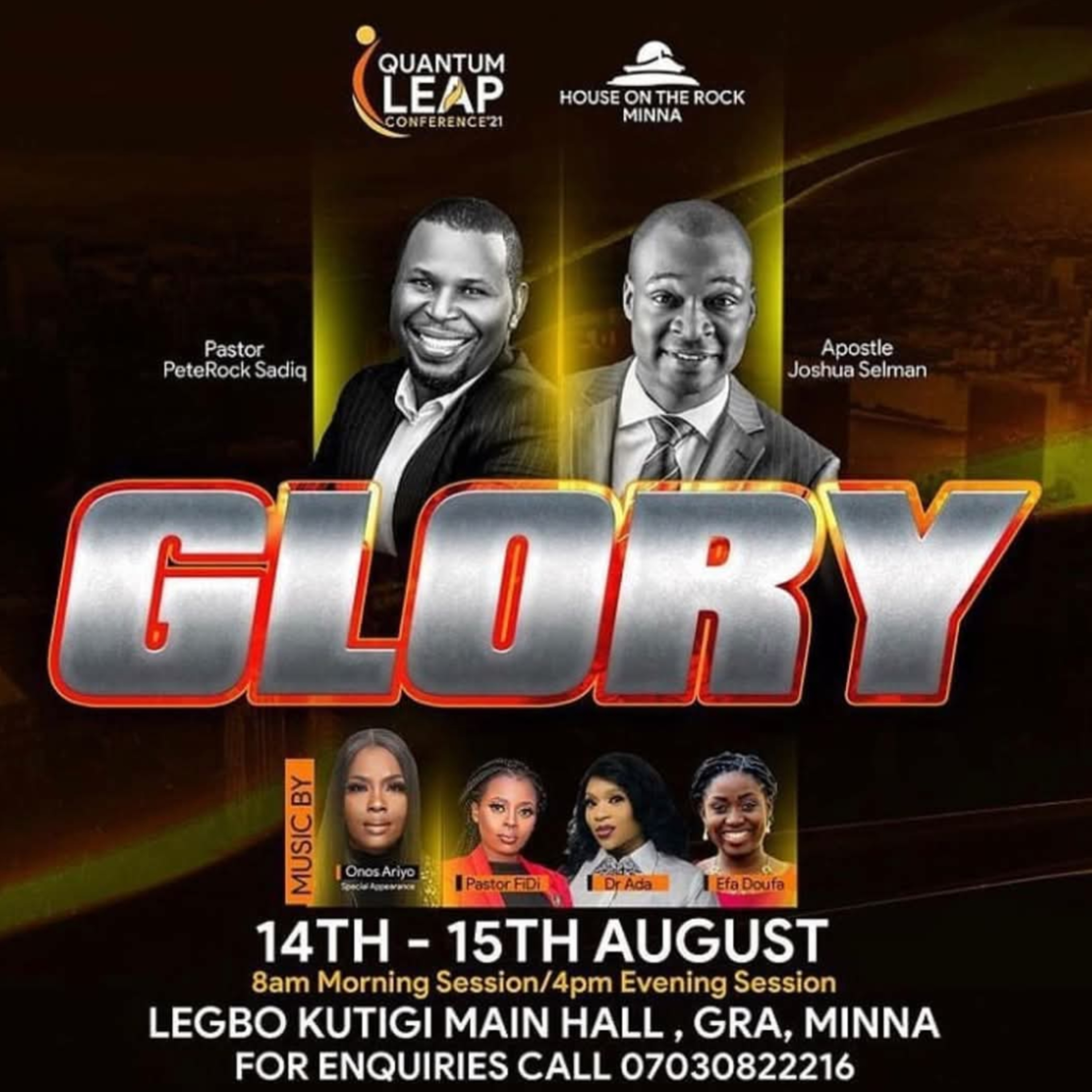 MIRACLE SERVICE (QUANTUM LEAP CONFERENCE'21) WITH APOSTLE JOSHUA SELMAN 15.08.2021