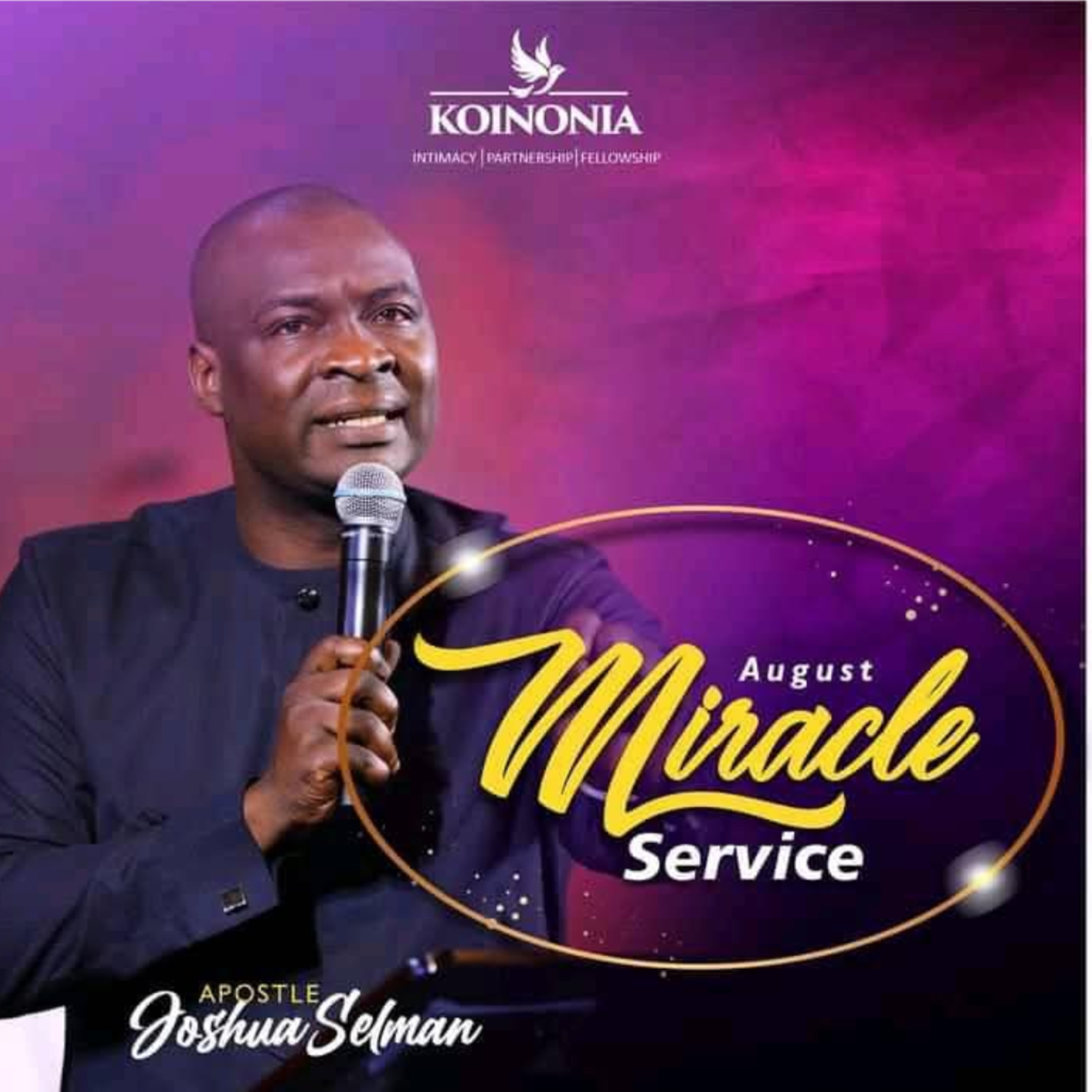 AUGUST 2021 MIRACLE SERVICE (KOINONIA ABUJA) WITH APOSTLE JOSHUA SELMAN 29.08.2021
