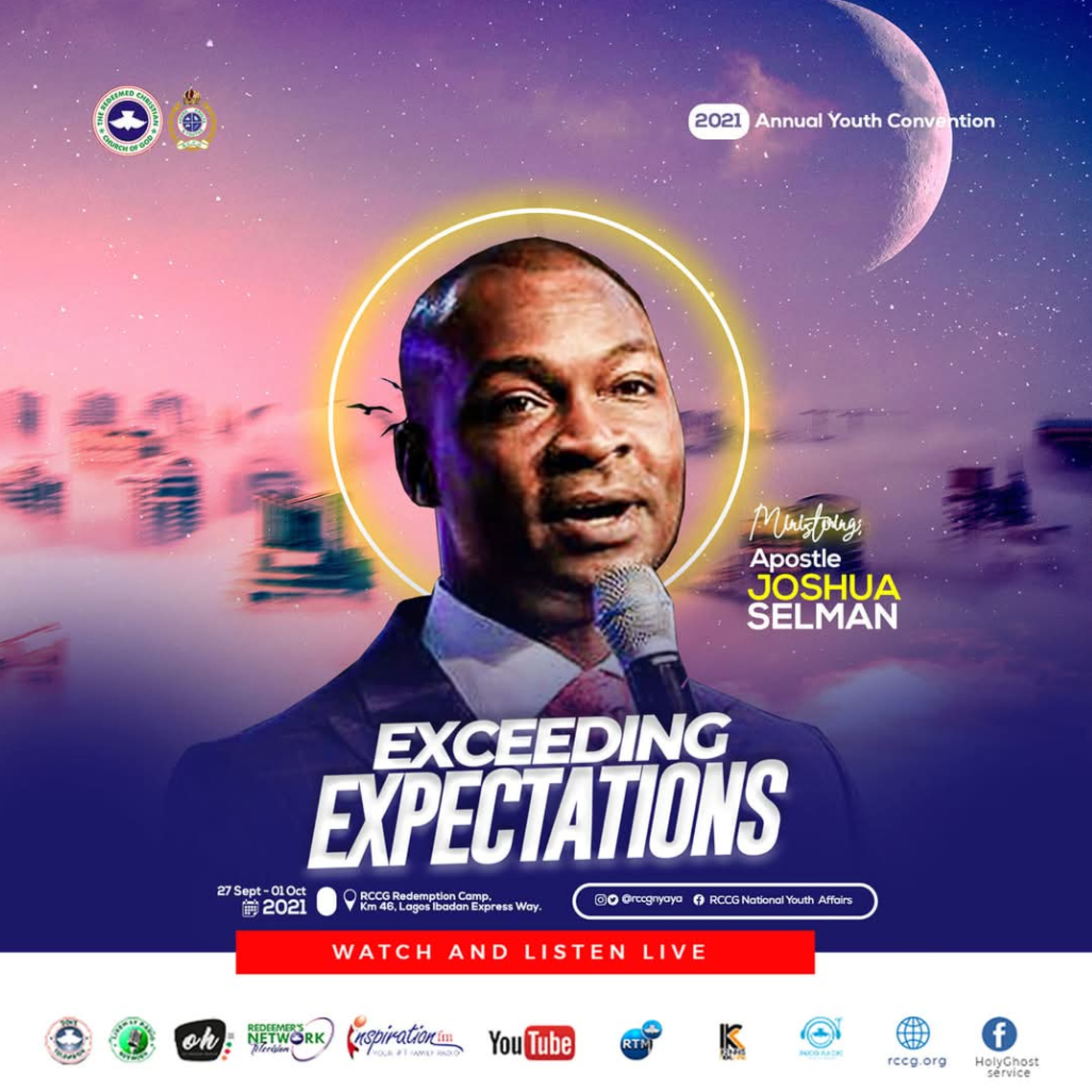 THE REAL SECRET OF AN EXCELLING LIFE (RCCG AYC 2021) WITH APOSTLE JOSHUA SELMAN 28.09.2021