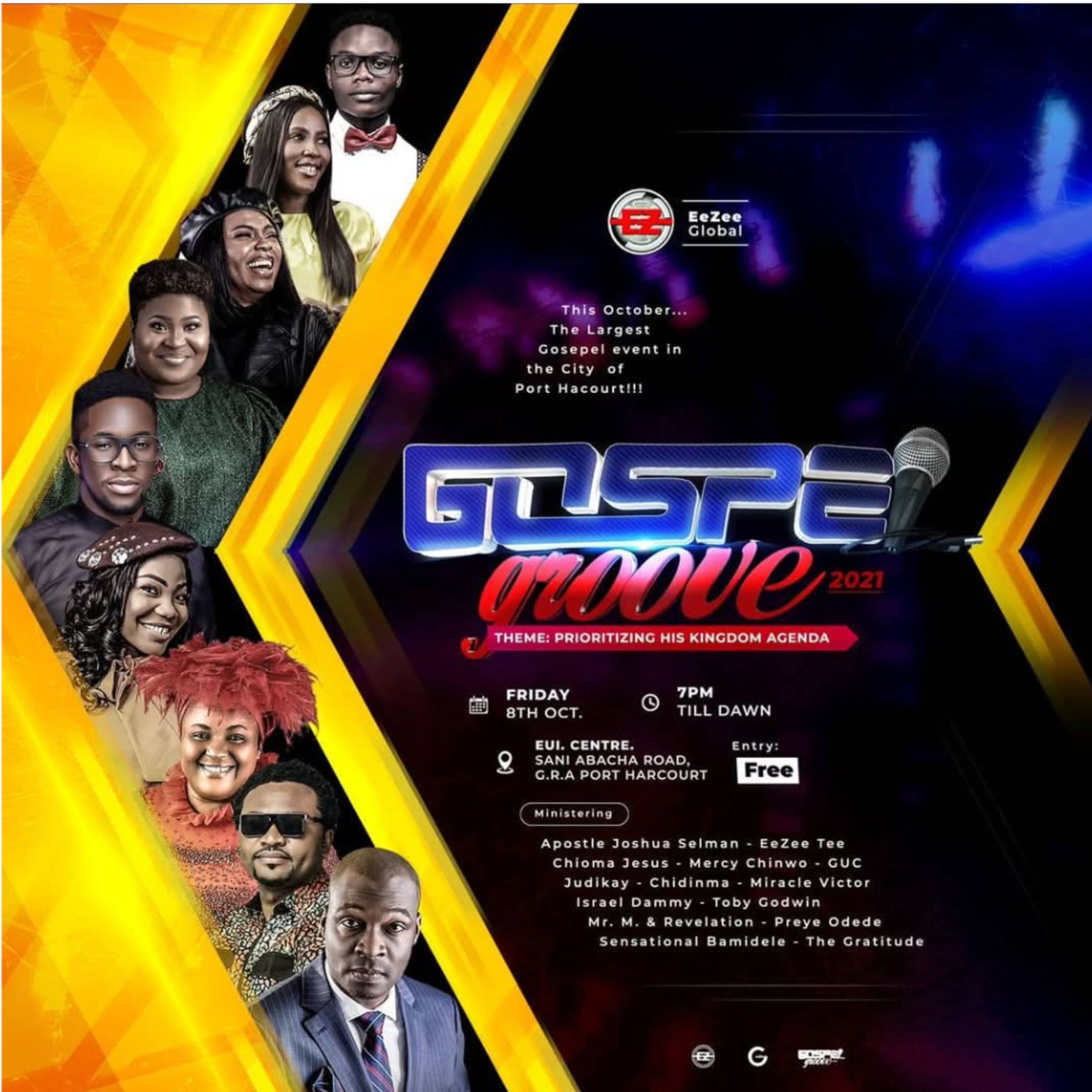 THE WORK OF THE MINISTRY (GOSPEL GROOVE 2021) WITH APOSTLE JOSHUA SELMAN 08.10.2021