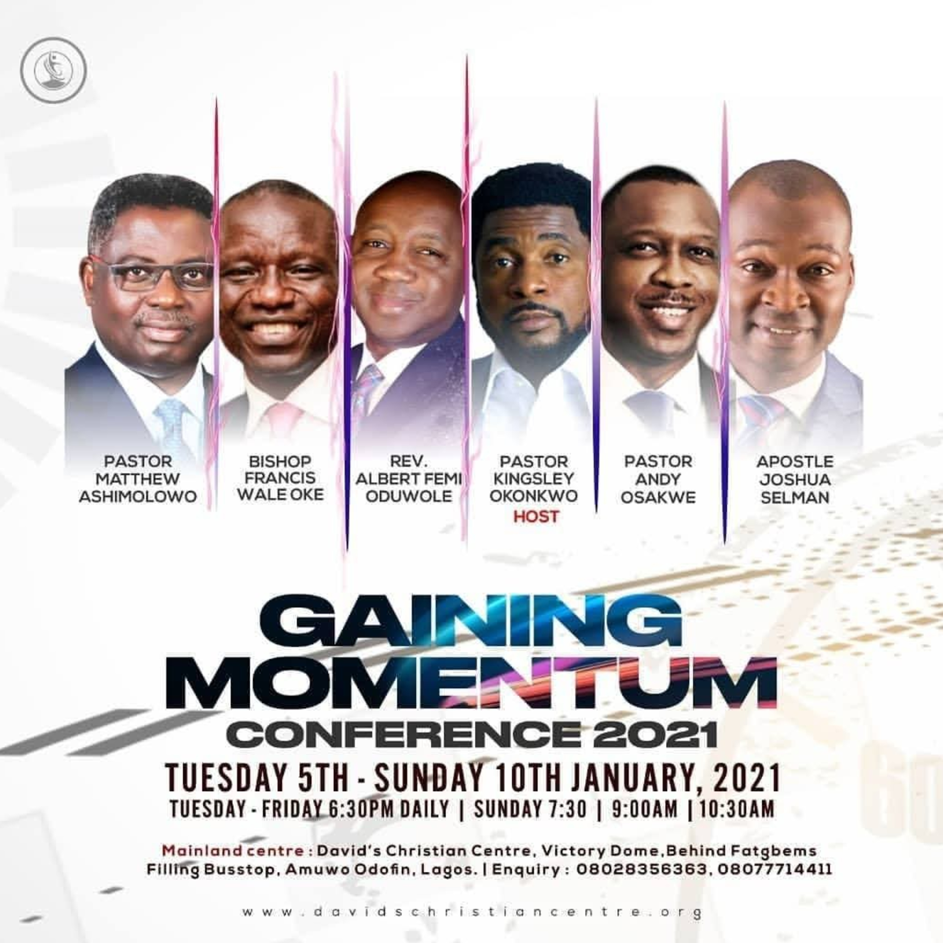 LAWS OF ADVANCEMENT TWO (GAINING MOMENTUM CONF. 2021) With APOSTLE JOSHUA SELMAN (JAN. 2021)