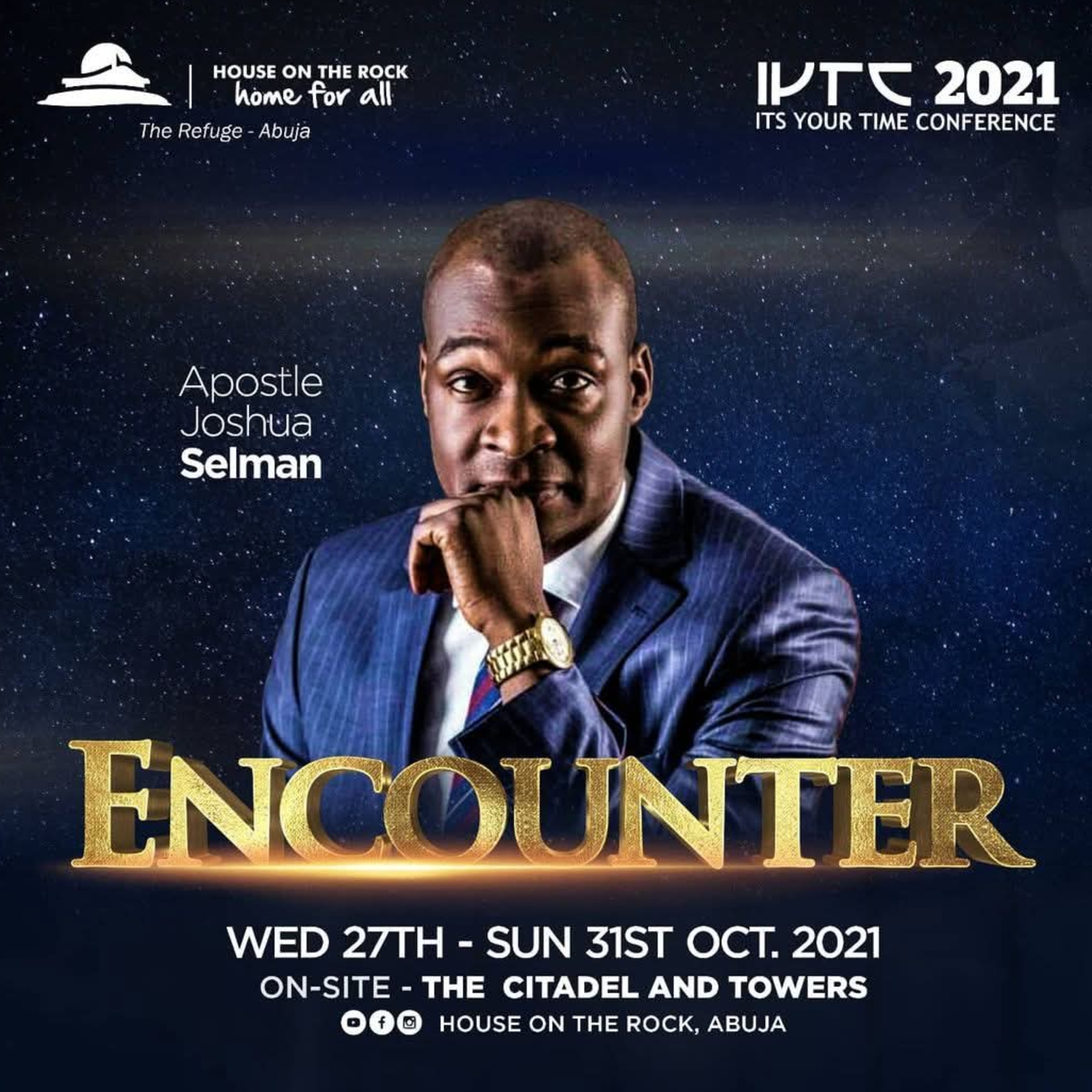 KOINONIA EXPERIENCE WITH APOSTLE JOSHUA SELMAN (ENI)