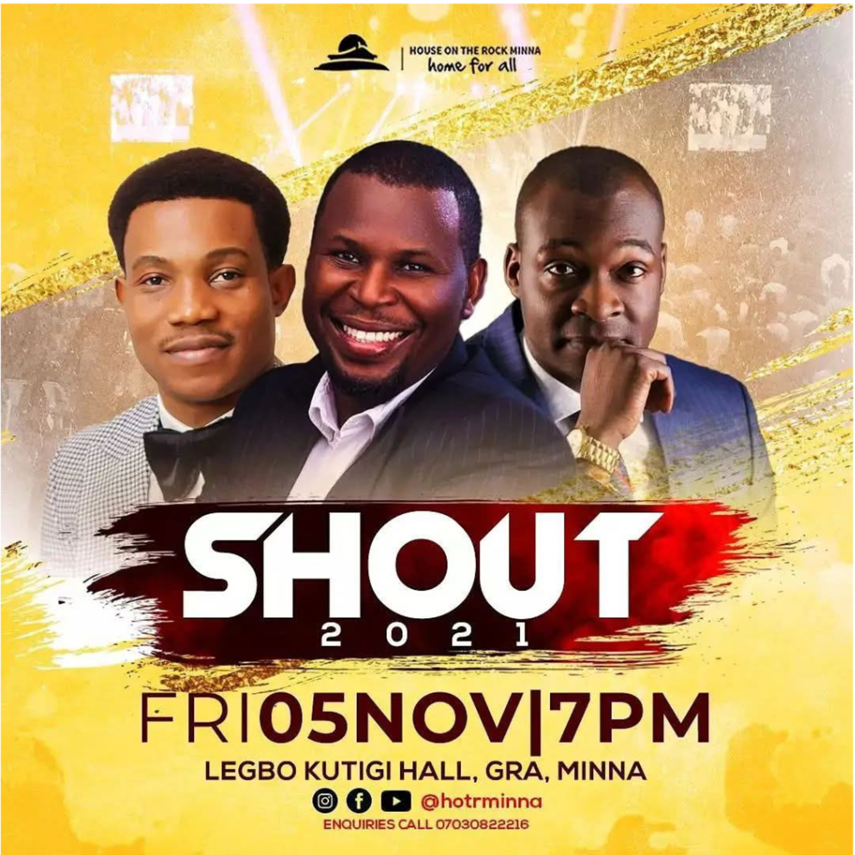 THE POWER OF FAITH (SHOUT 2021 - HOTR MINNA) WITH APOSTLE JOSHUA SELMAN 05.11.2021