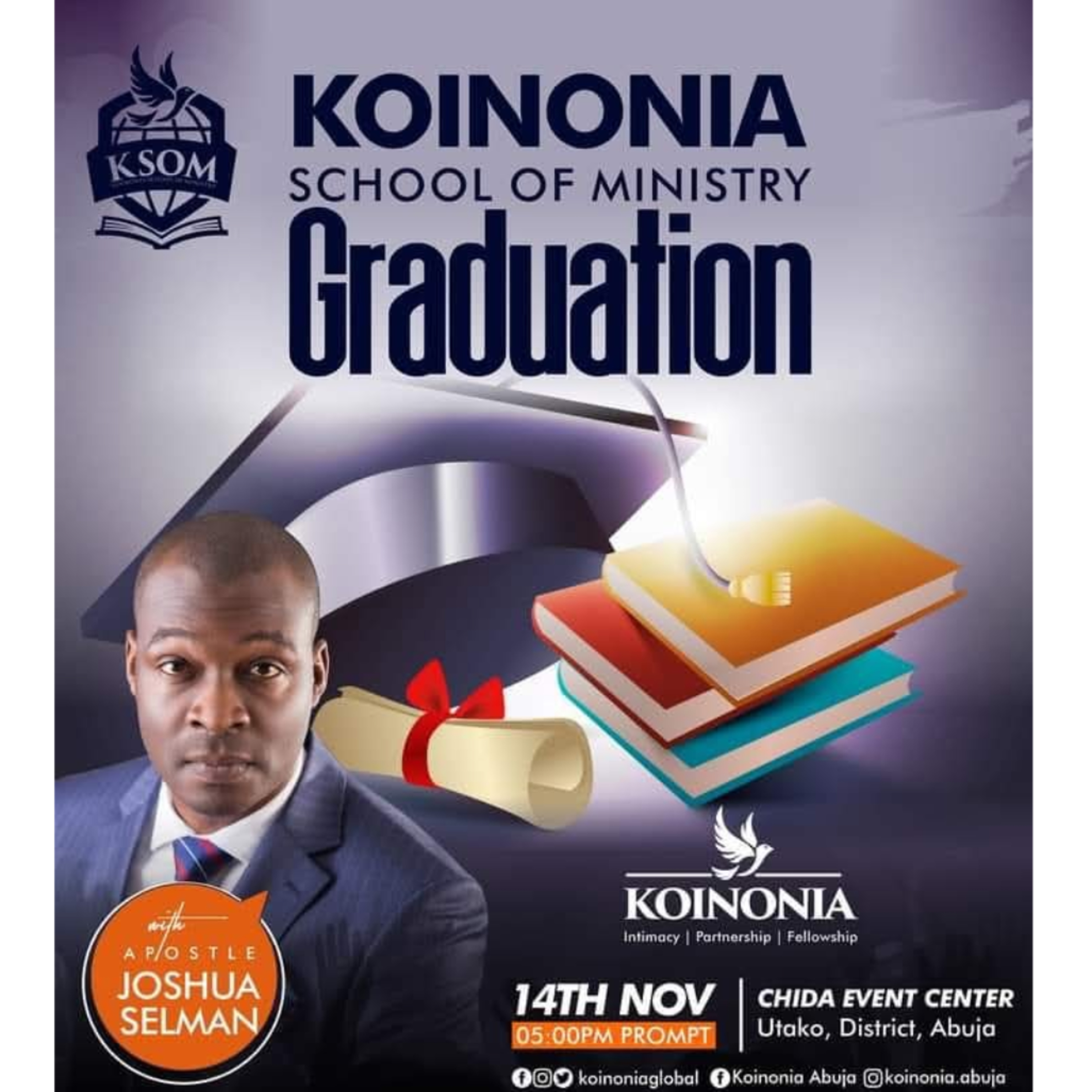 KOINONIA EXPERIENCE WITH APOSTLE JOSHUA SELMAN (ENI)