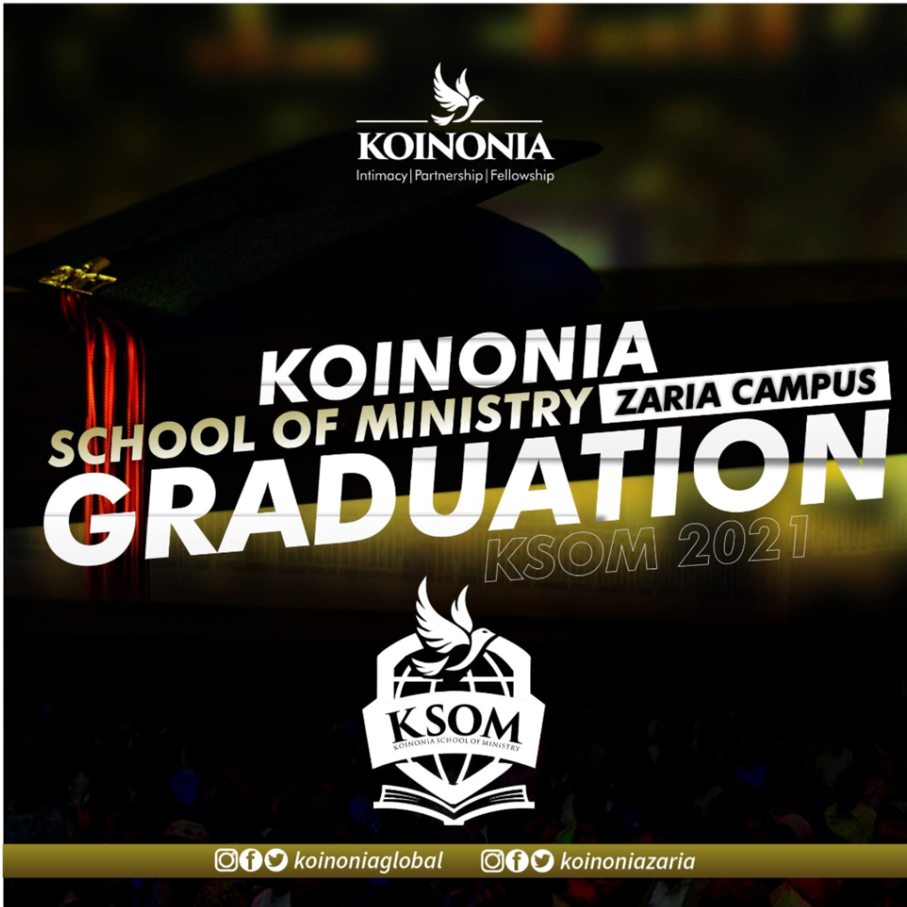 KSOM ZARIA GRADUATION 2021 WITH APOSTLE JOSHUA SELMAN 27.11.2021