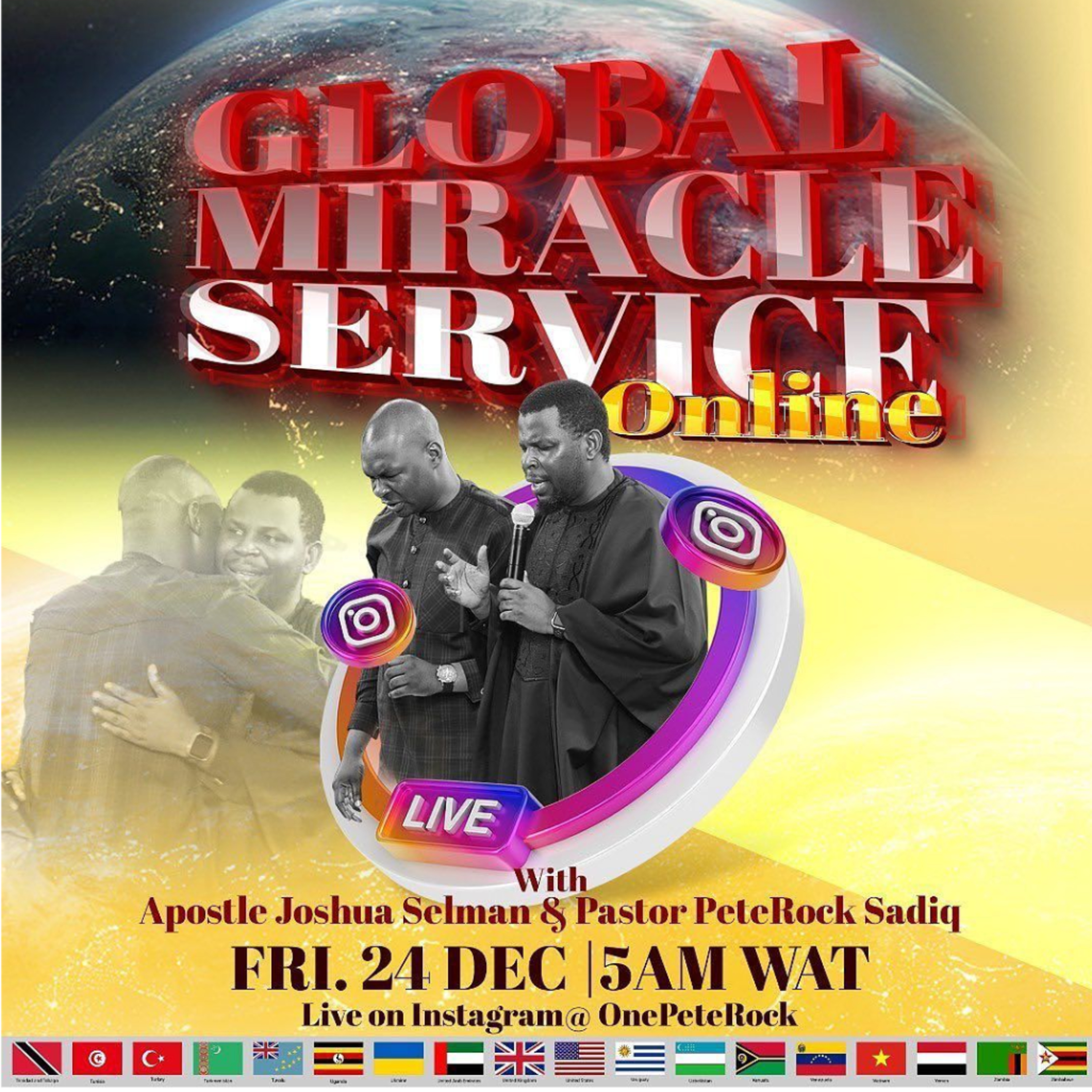 THE HEARING OF FAITH (GLOBAL MIRACLE SERVICE) WITH APOSTLE JOSHUA SELMAN 24.12.2021