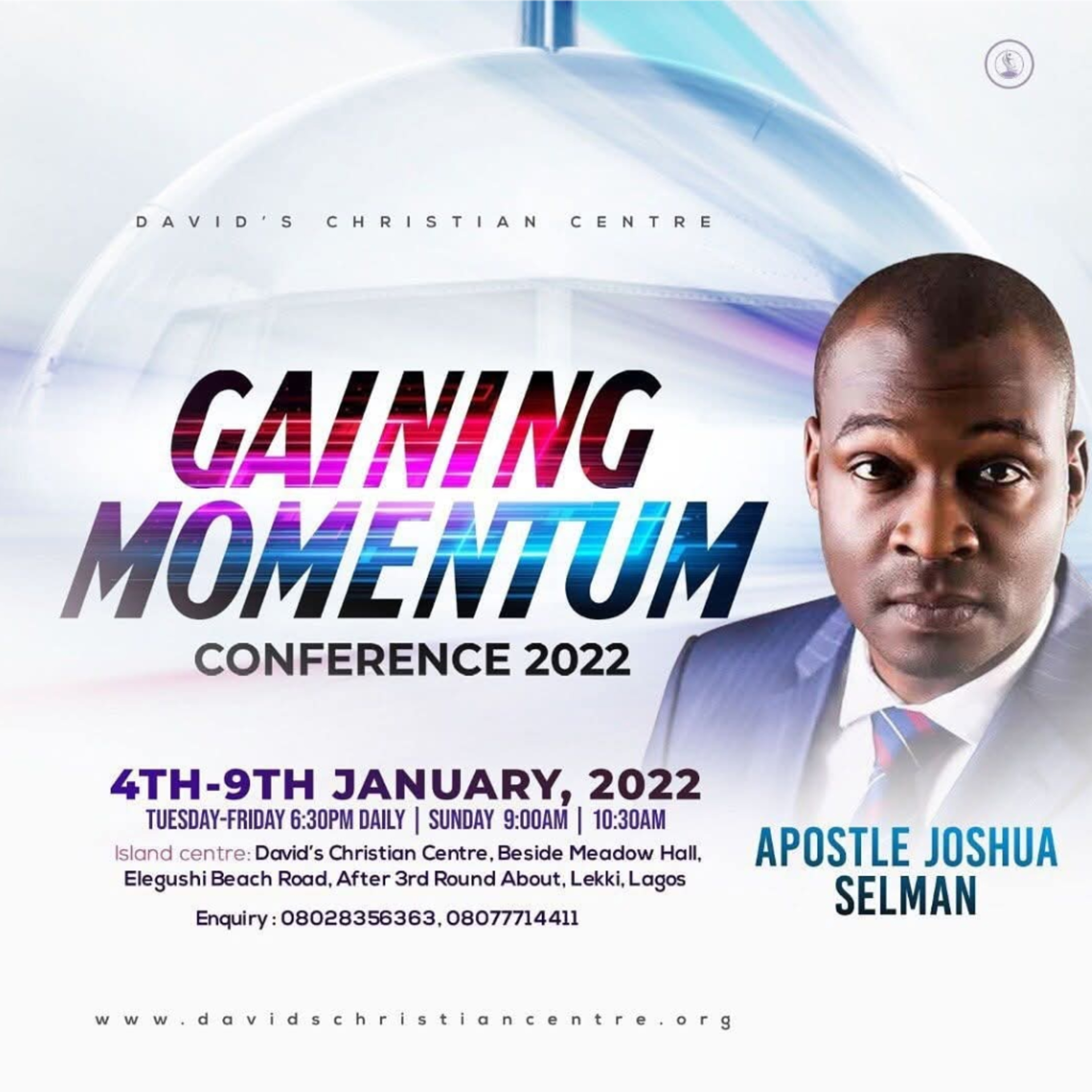 CHOOSE LIFE - THE POWER OF DECISION (GAINING MOMENTUM CONF. ) WITH APOSTLE JOSHUA SELMAN 07.01.2022