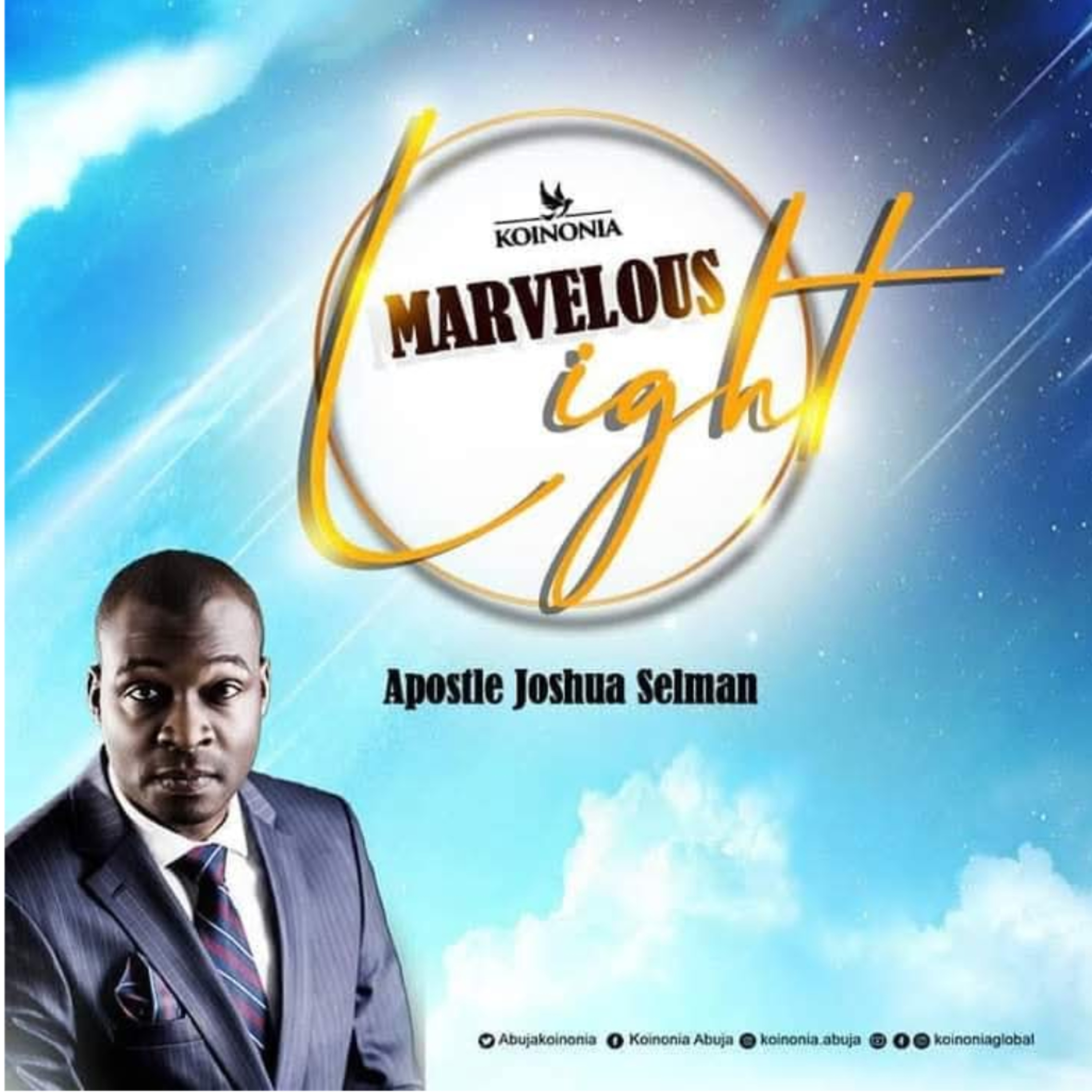 MARVELOUS LIGHT (2022 FIRST KOINONIA ABUJA SERVICE) WITH APOSTLE JOSHUA SELMAN 16.01.2022