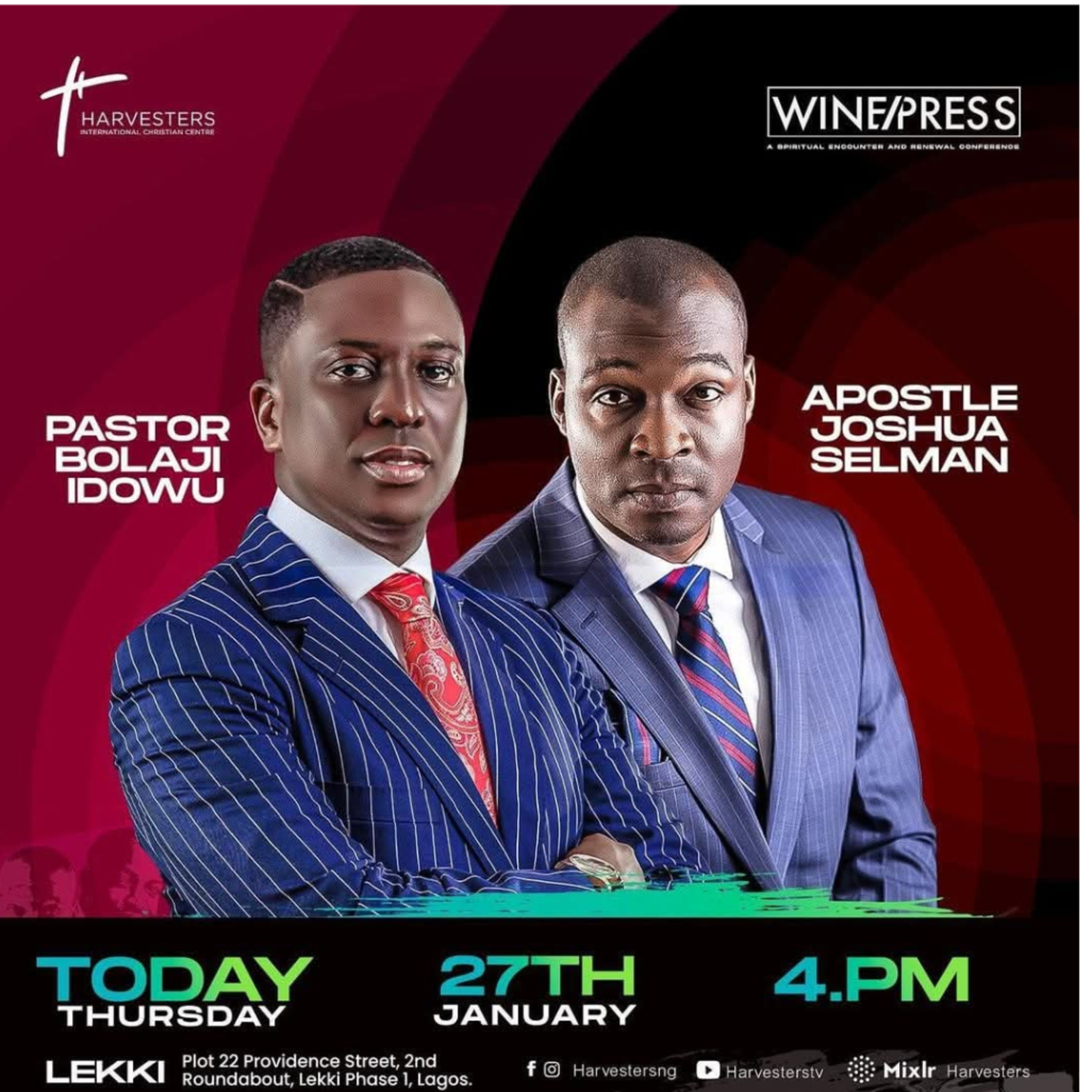 THE PRINCIPLES OF RESTORATION (WINEPRESS 2022) WITH APOSTLE JOSHUA SELMAN 27.01.2022