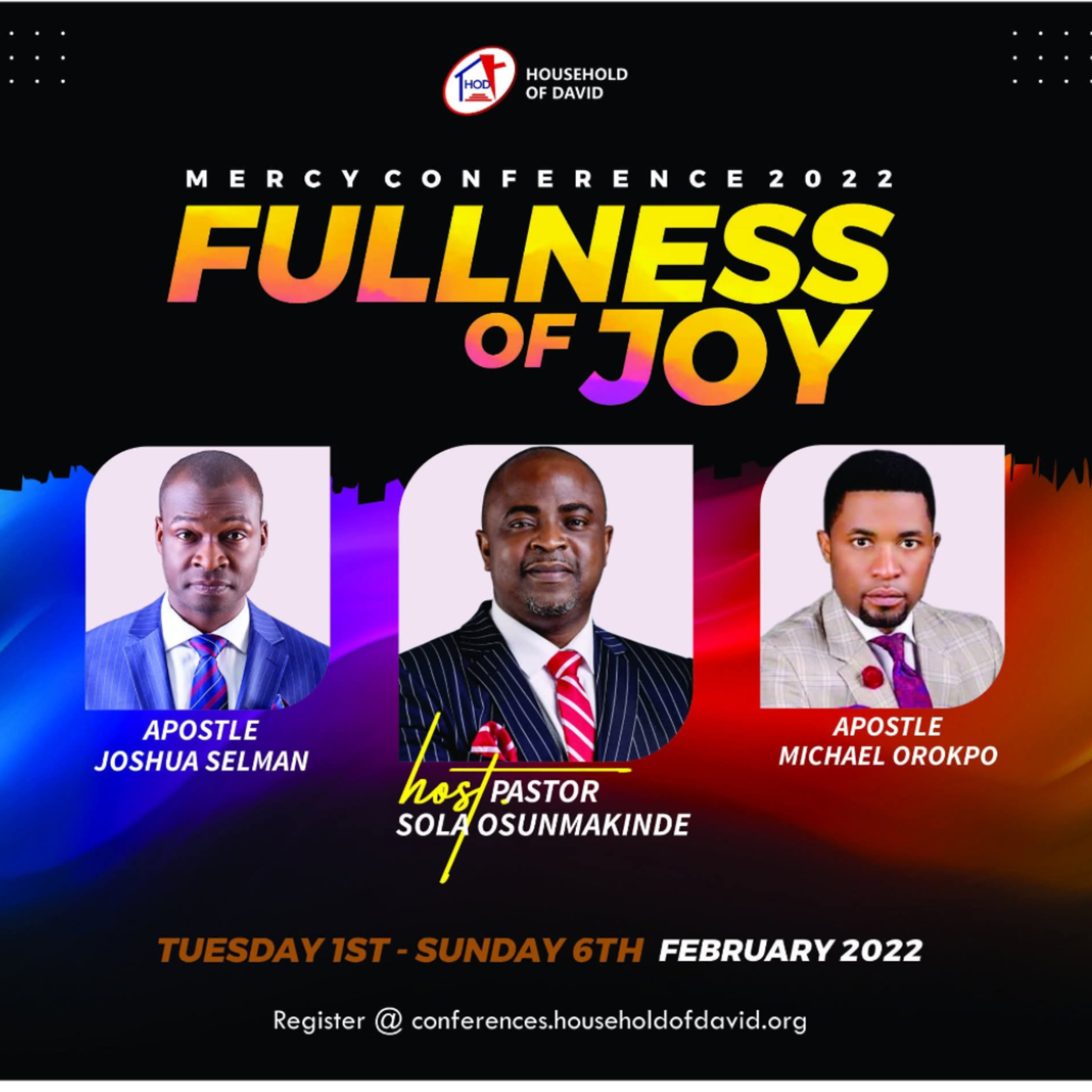 FULLNESS OF JOY II (MERCY CONFERENCE 2022) WITH APOSTLE JOSHUA SELMAN 06.02.2022