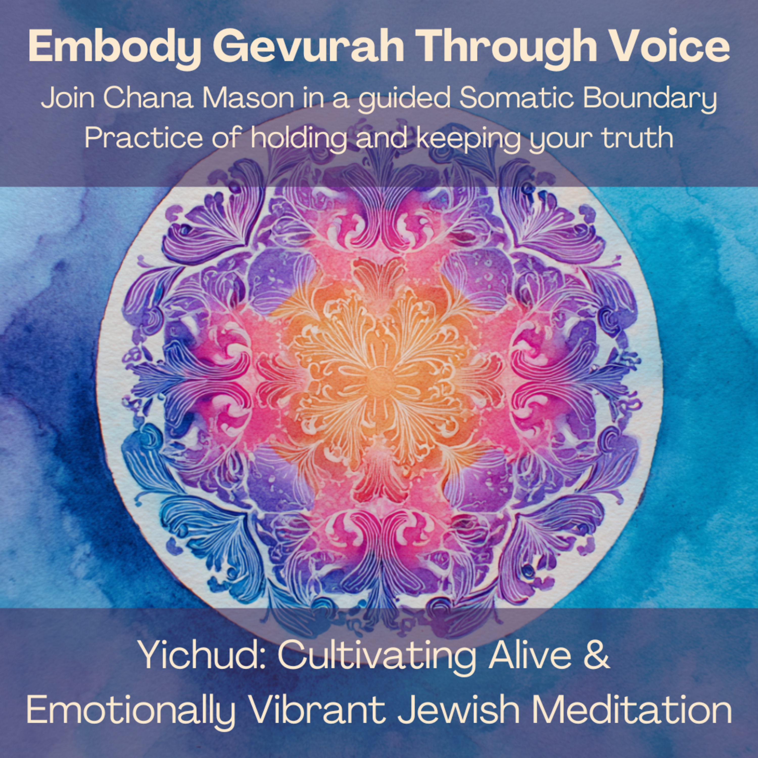 The Sacred No — A Somatic Boundary Practice episode artwork