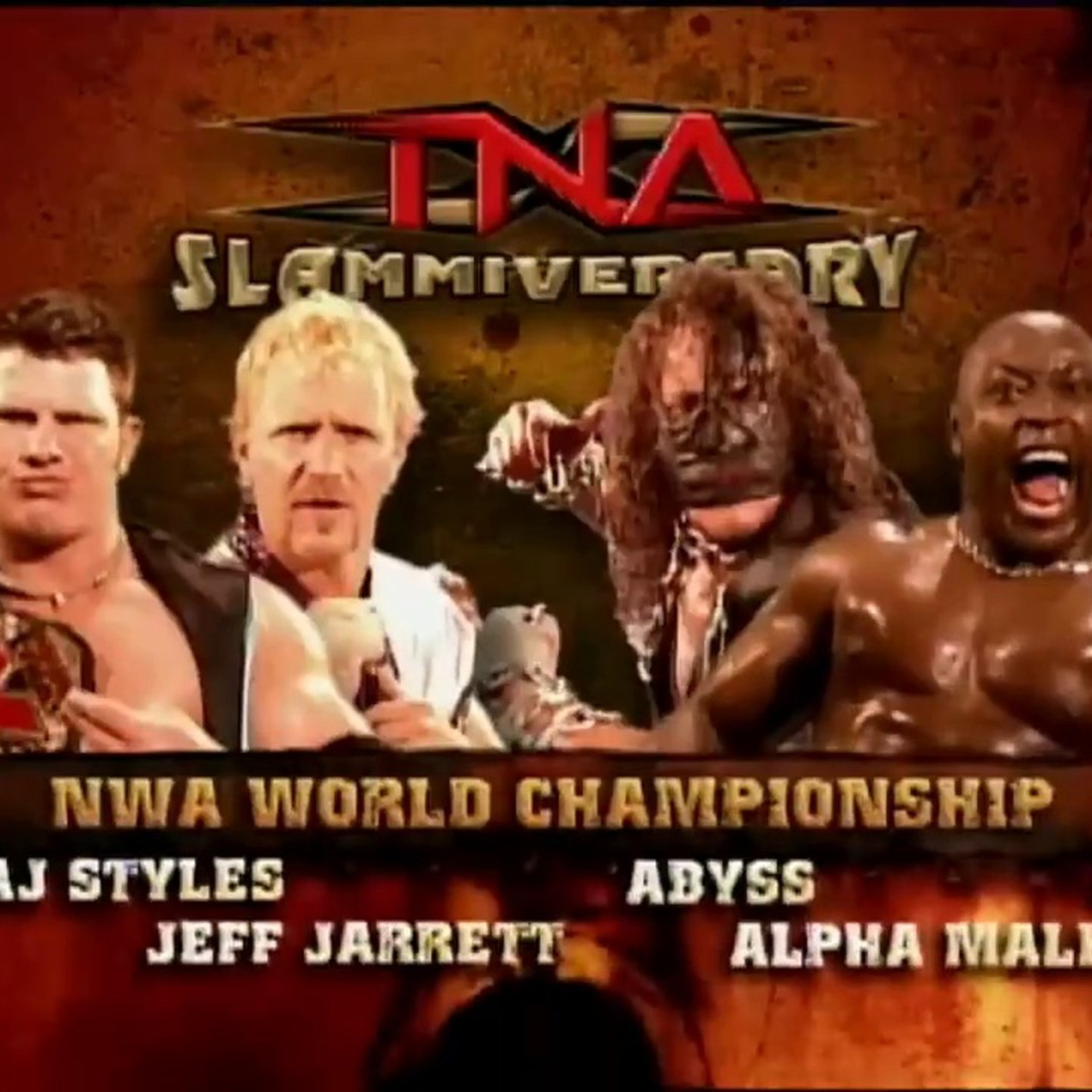 S3E15: Raven vs. A.J. Styles vs. Monty Brown vs. Abyss vs. Sean Waltman - King of the Mountain Match (TNA Slammiversary 2005) episode artwork