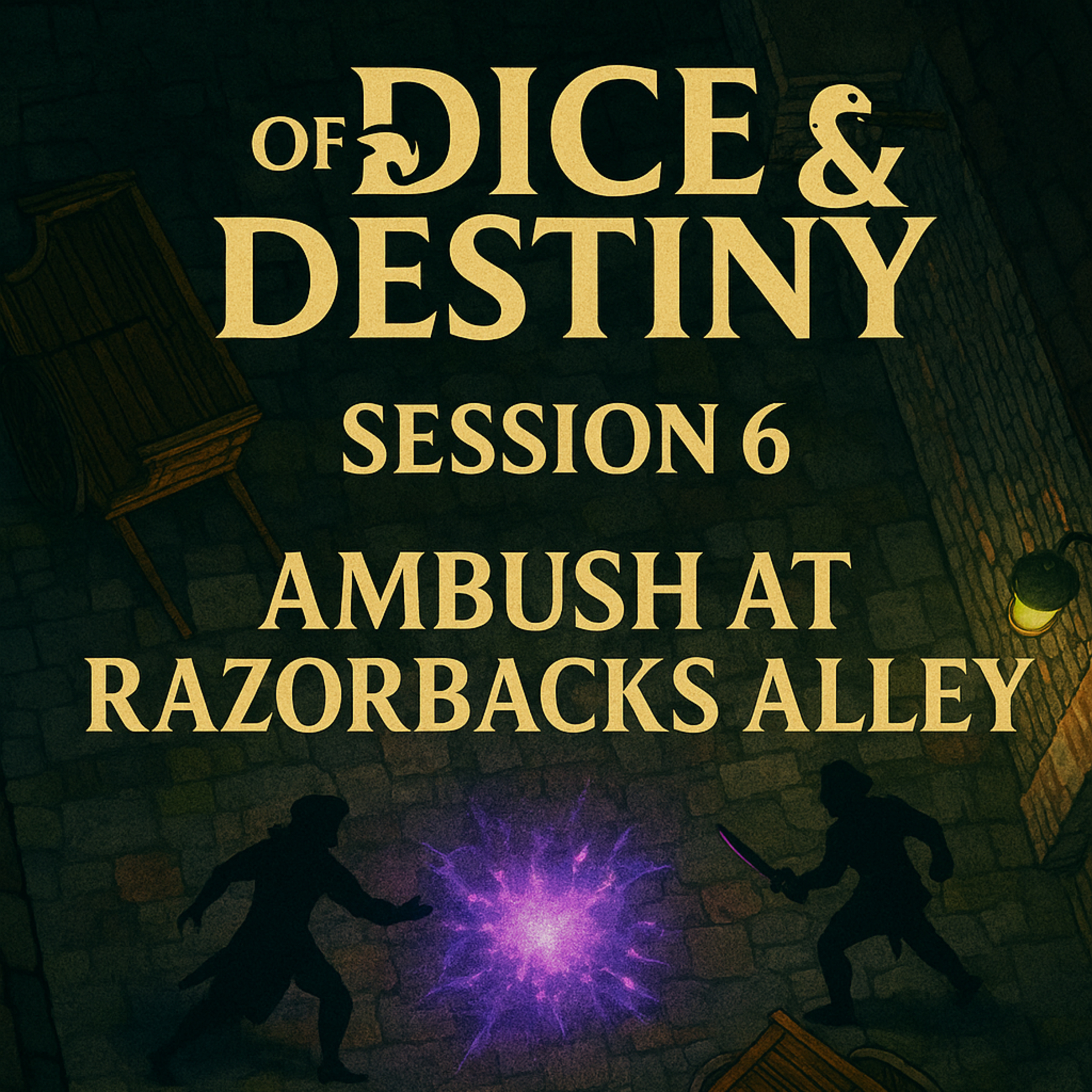 Of Dice and Destiny: Ambush at Razerback Alley episode artwork