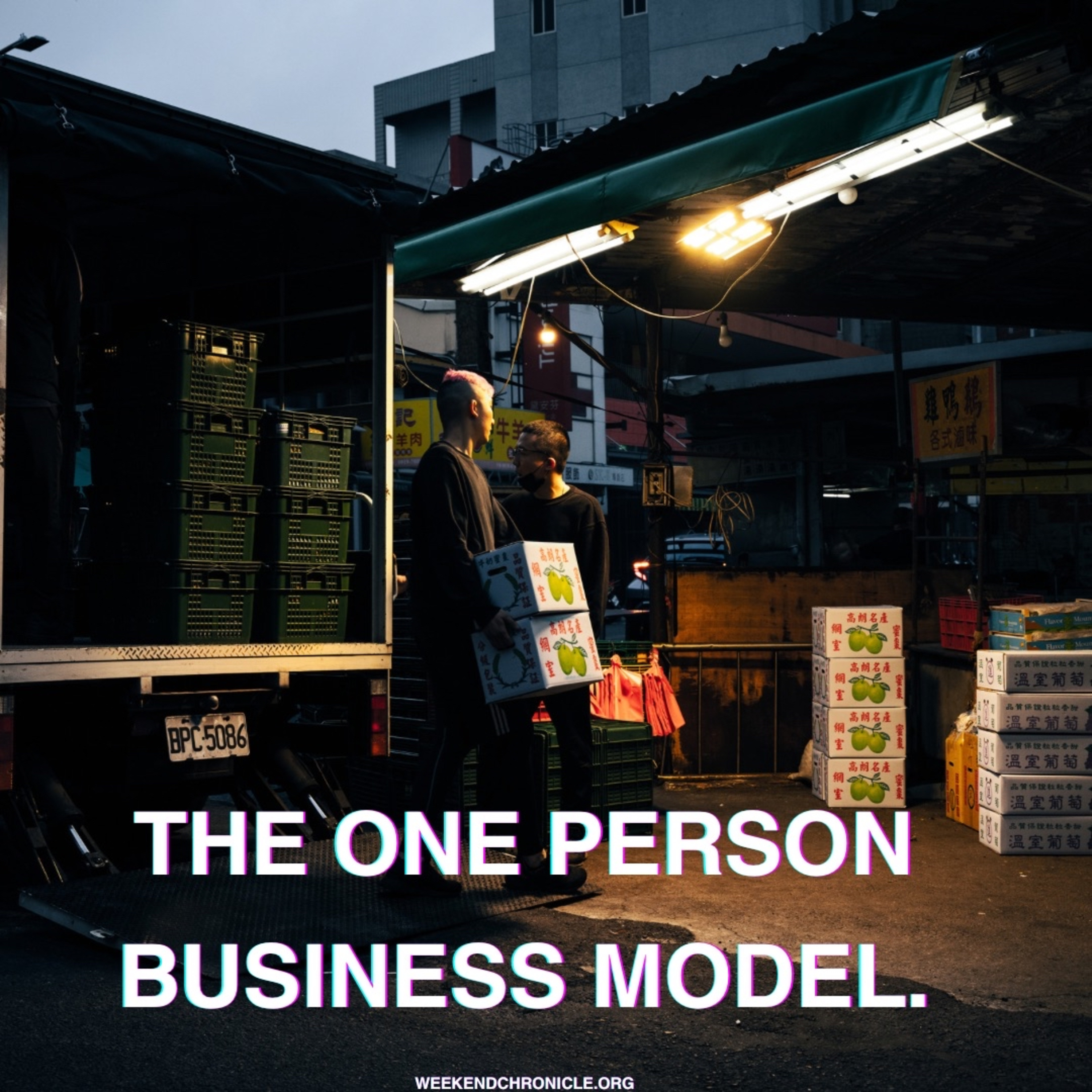 The One Person Business Model. episode artwork