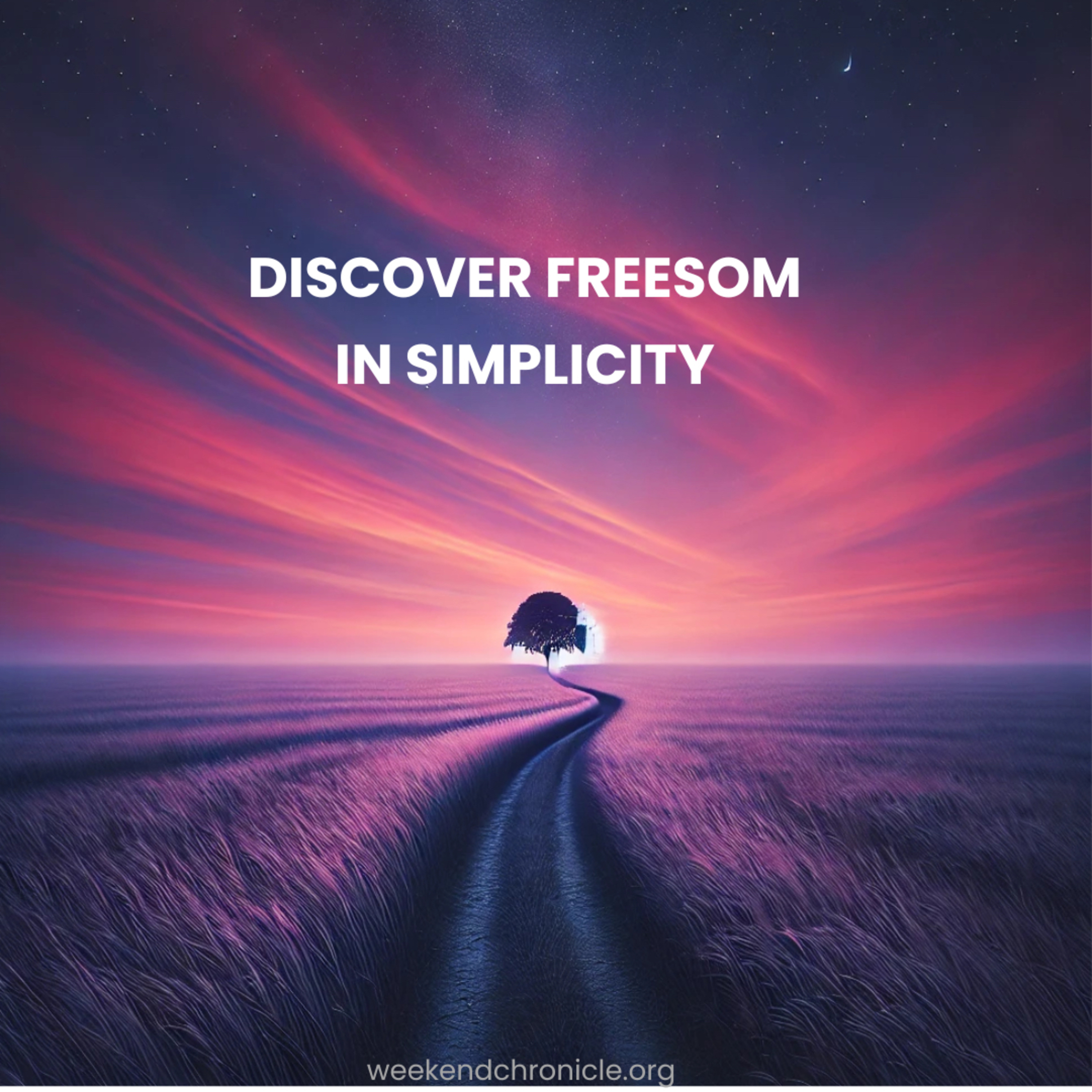 Discover Freedom in Simplicity. episode artwork
