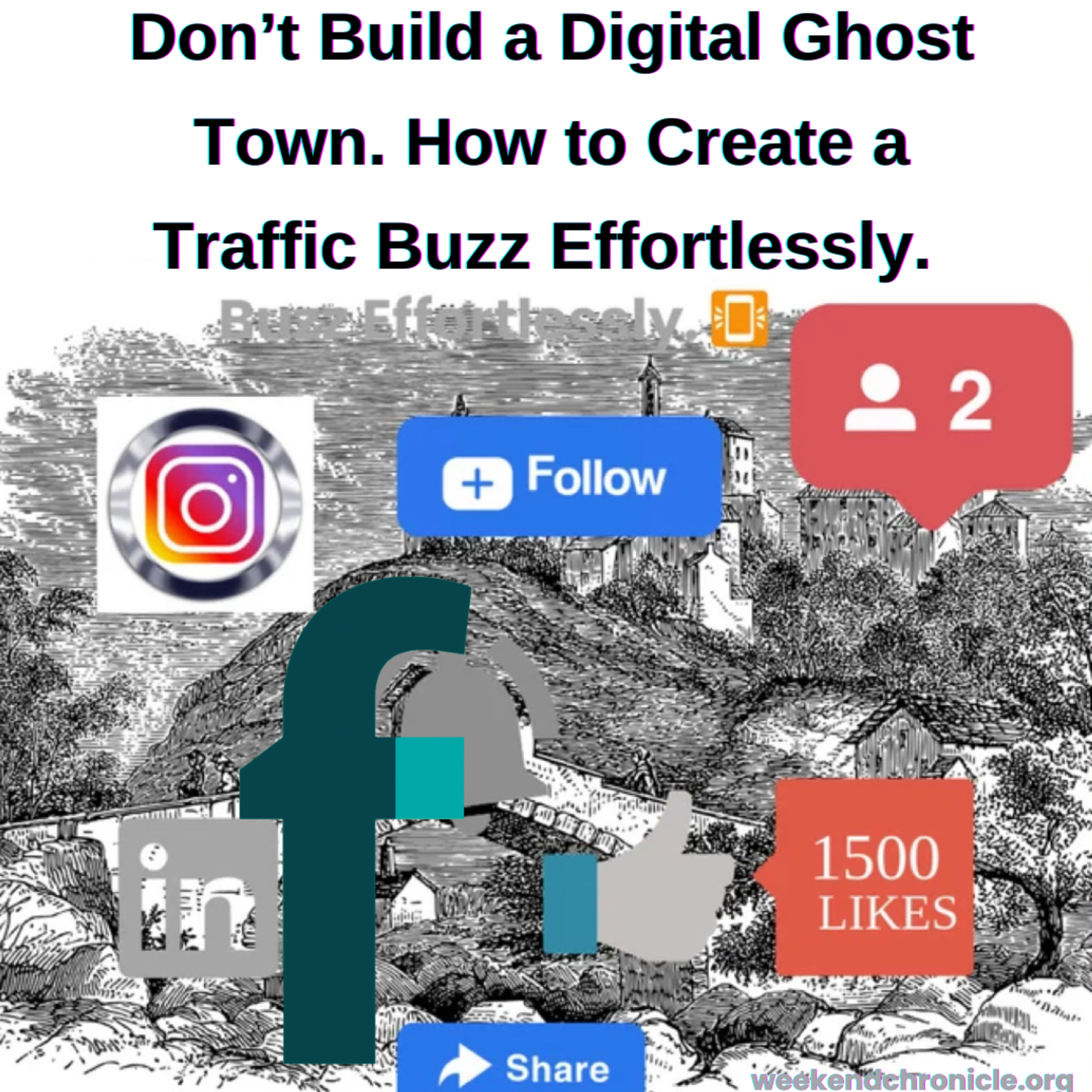 Don’t Build a Digital Ghost Town. How to Create a Traffic Buzz Effortlessly. ⚙️ episode artwork