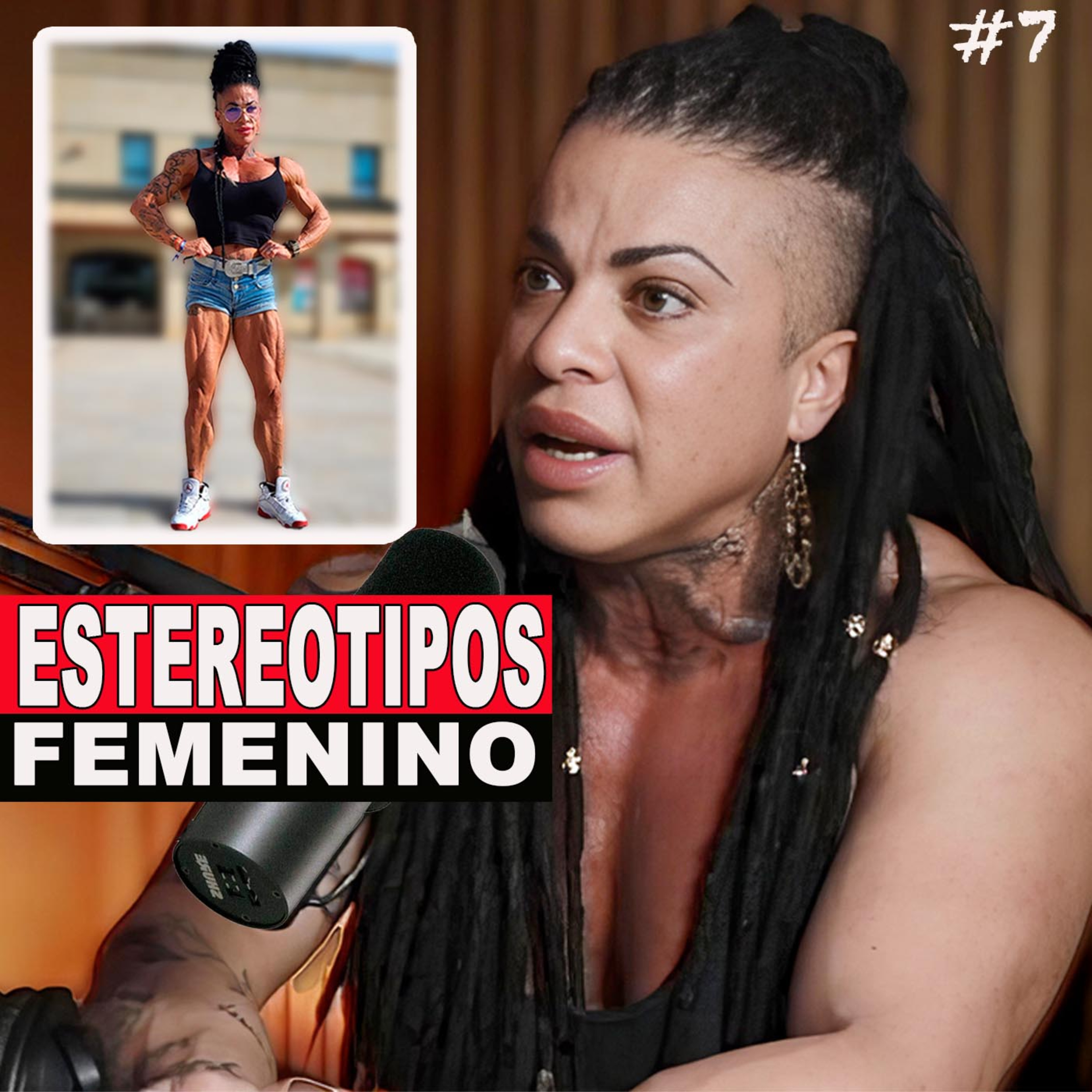 NuevaRutaPodcast #7 "La Pantera" - Fisicoculturismo Femenino, Estereotipos físicos, Músculo femenino episode artwork
