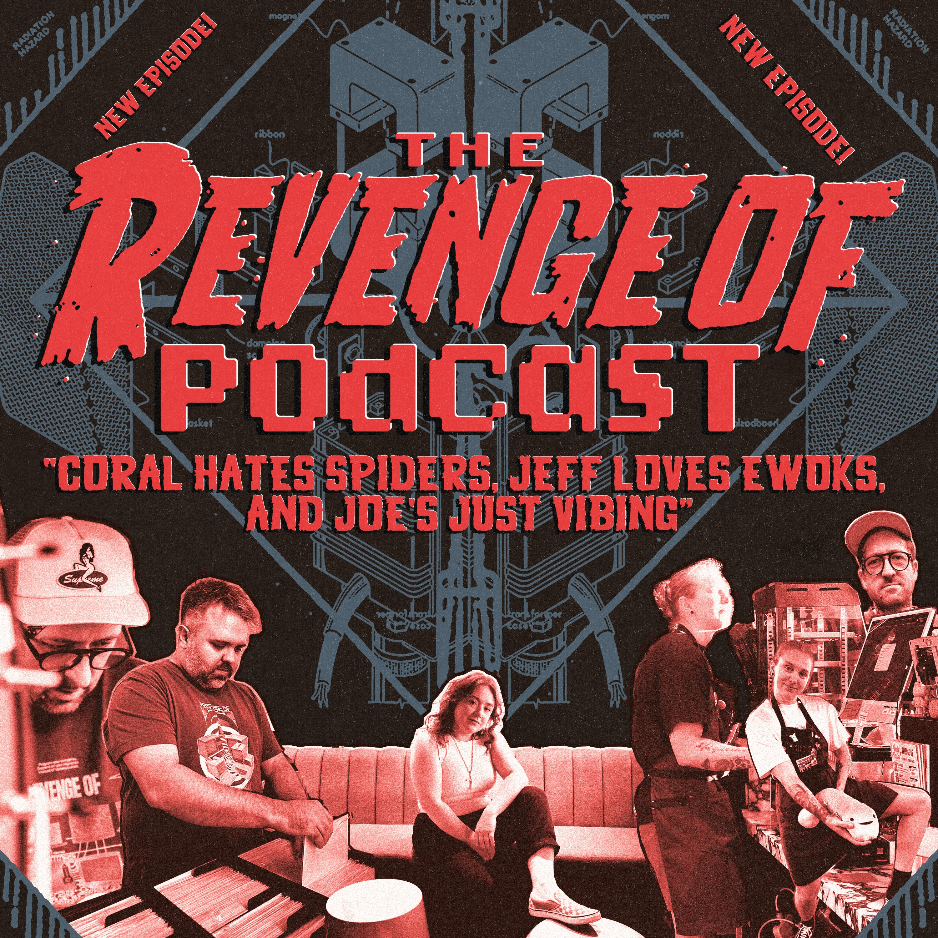 EP 017 - Coral Hates Spiders, Jeff Loves Ewoks, and Joe’s Just Vibing episode artwork