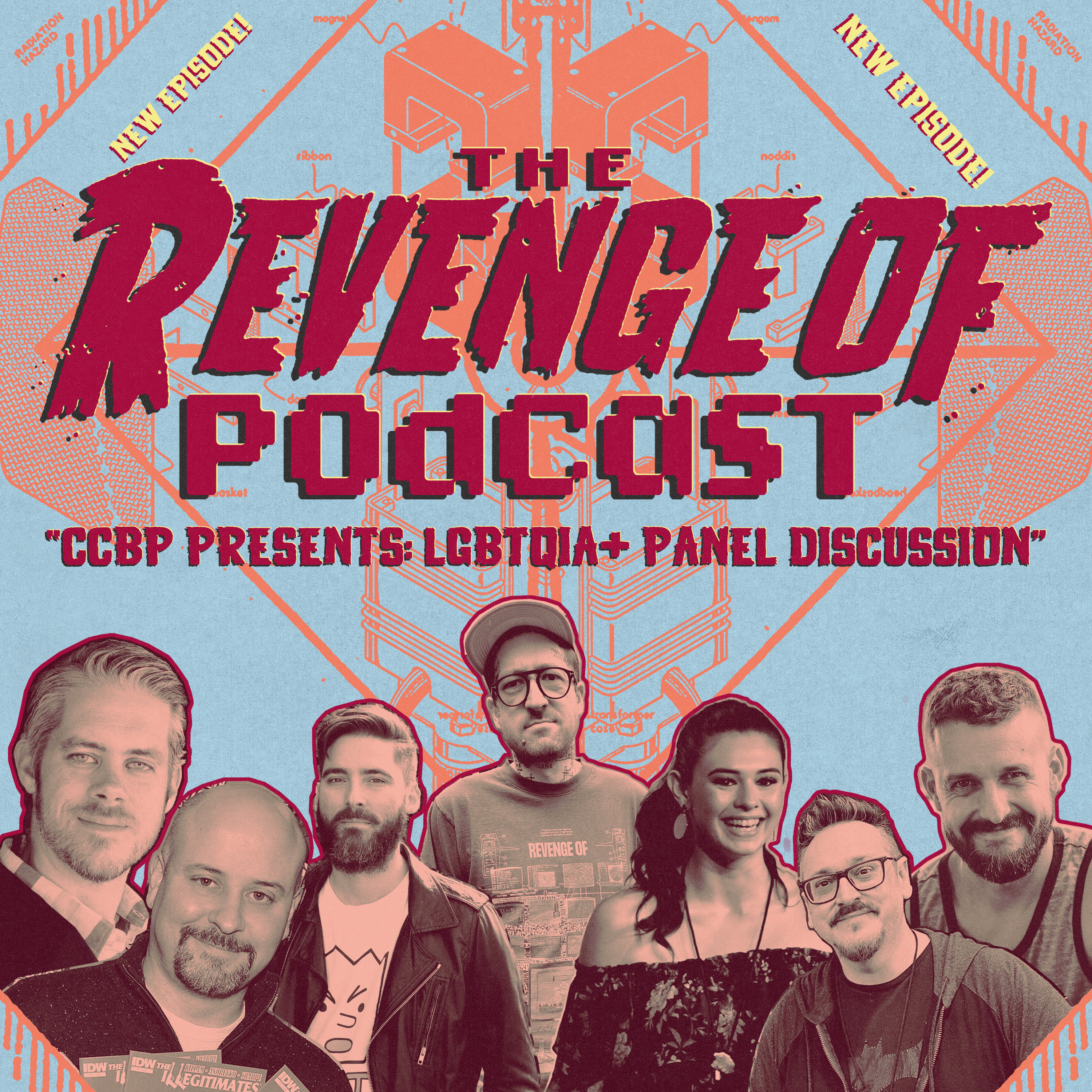 EP 043 - Comic Creator Block Party Presents: LGBTQIA+ Panel Discussion episode artwork