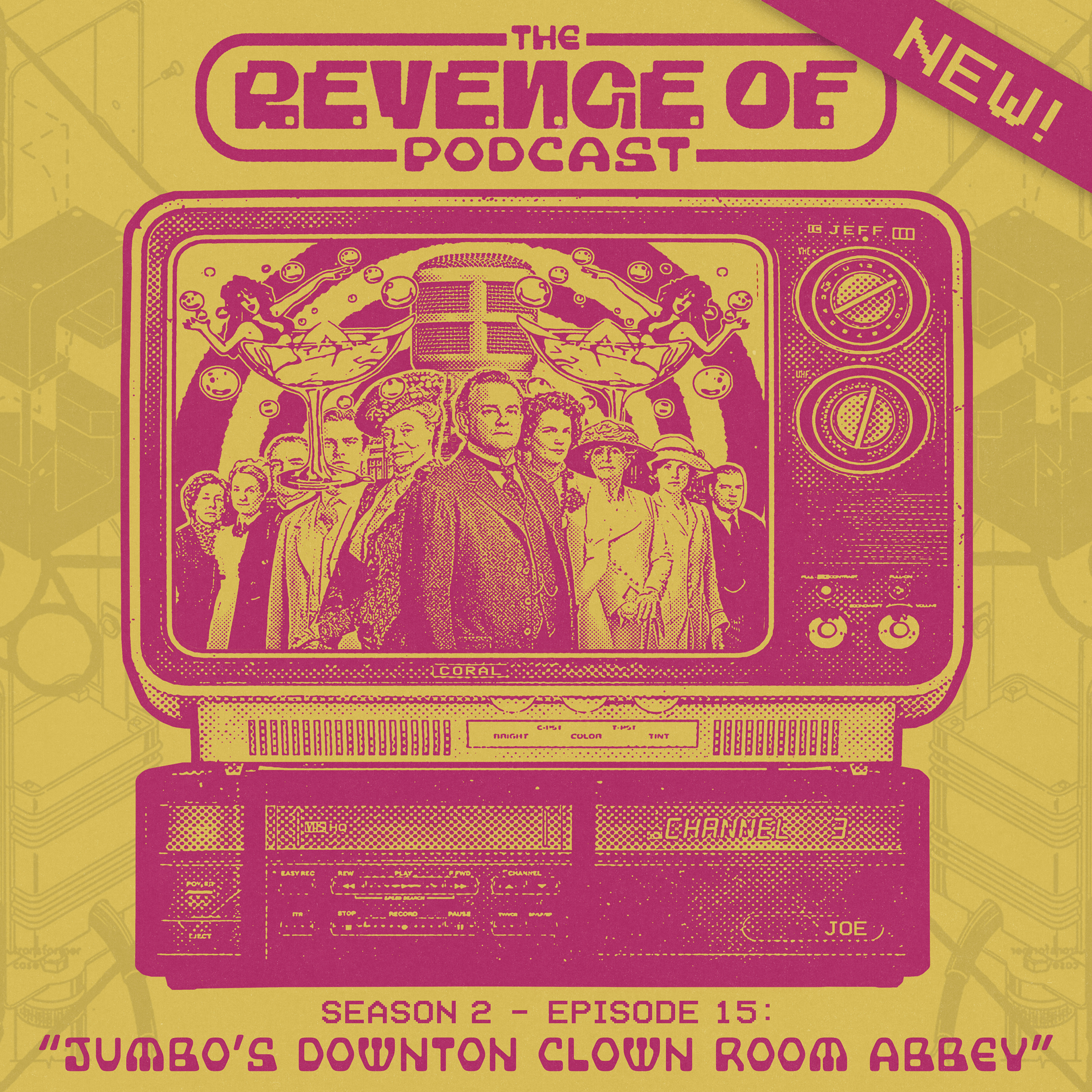 Jumbo's Downton Clown Room Abbey episode artwork