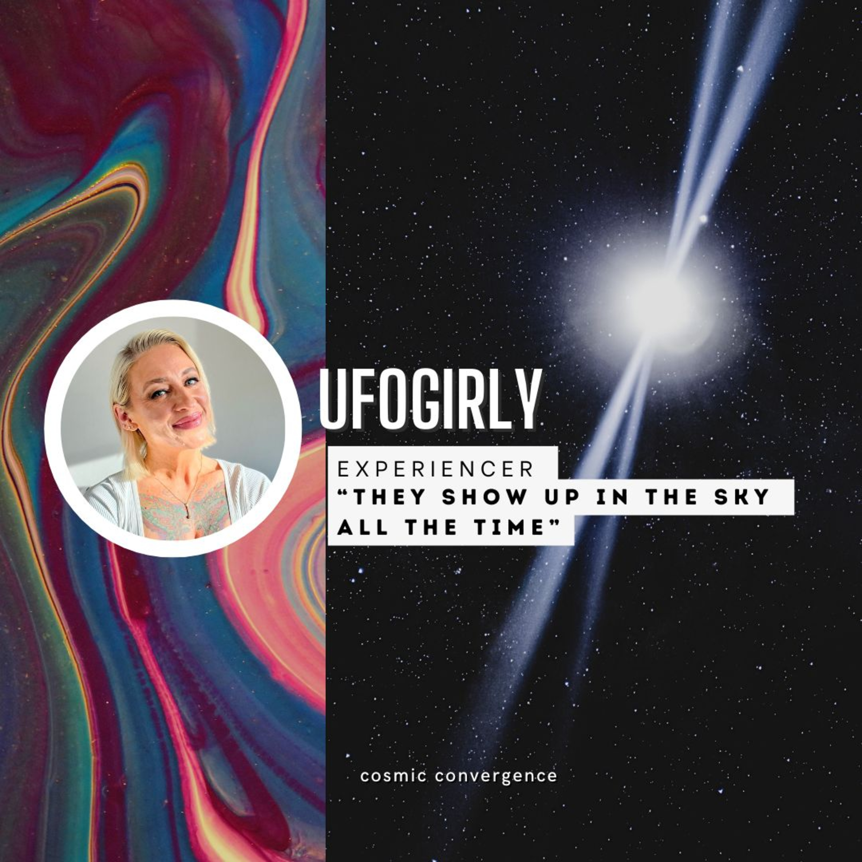 #43: Amazing UFO Footage with UFOGIRLY episode artwork