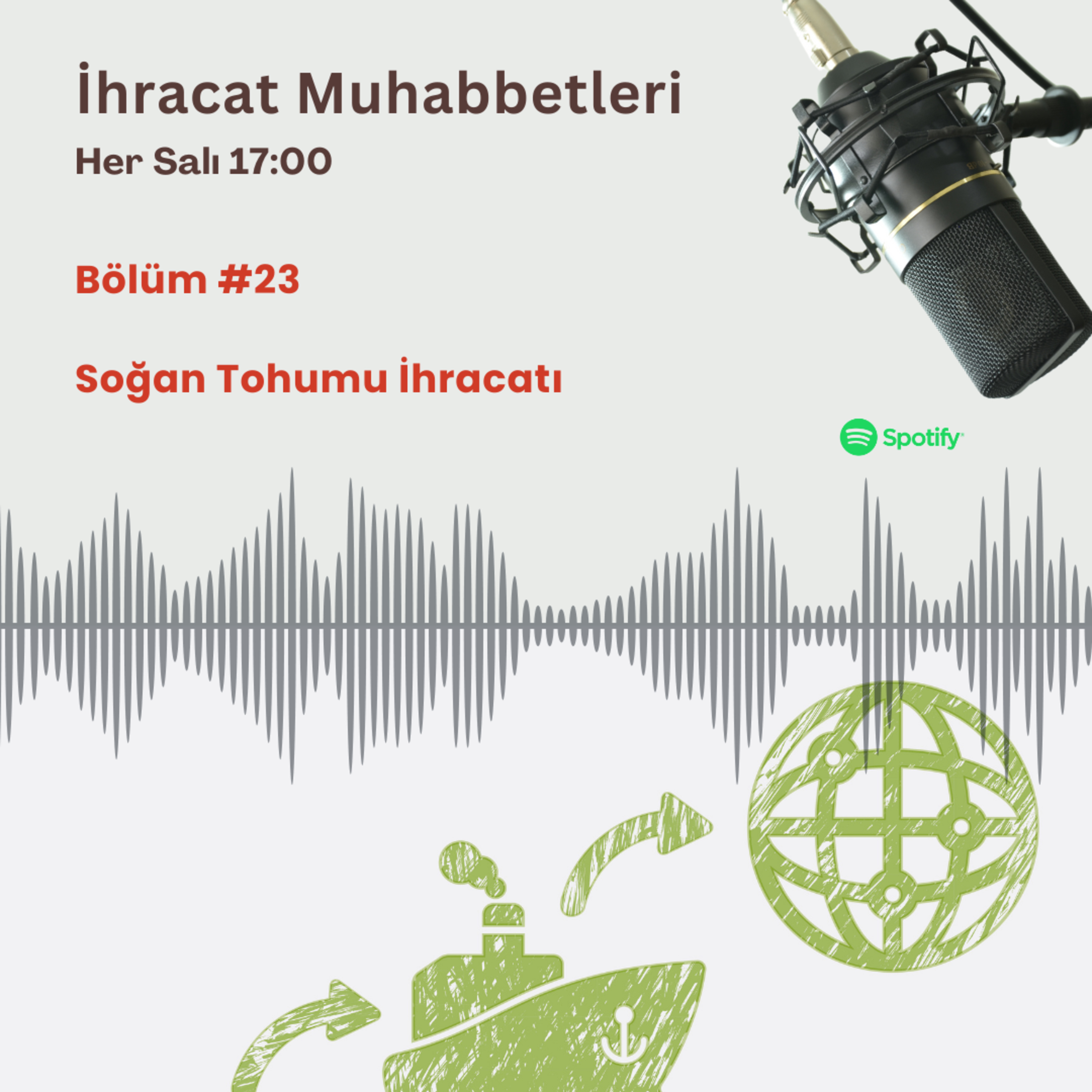 #23 Soğan Tohumu İhracatı | Konuk: Can Ata TAN episode artwork