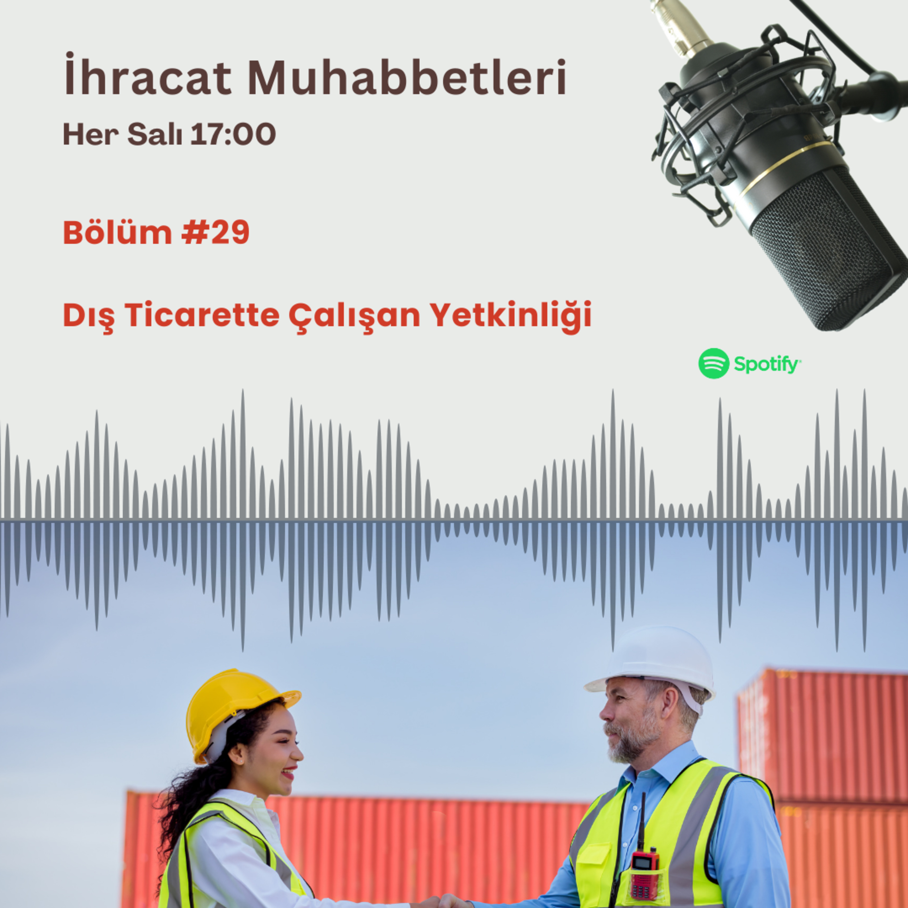 #29 Dış Ticarette Çalışan Yetkinliği episode artwork