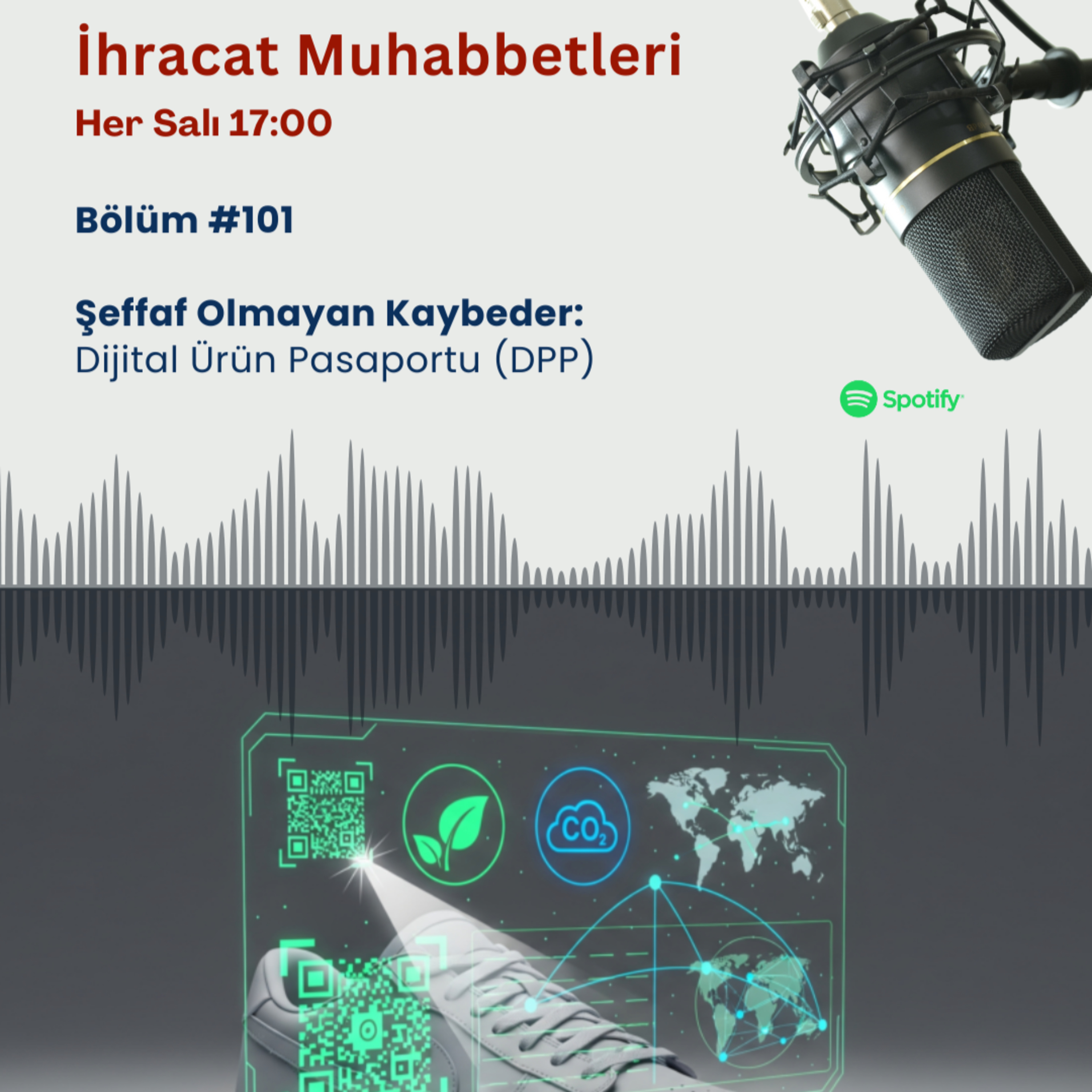 #101 Şeffaf Olmayan Kaybeder: Dijital Ürün Pasaportu (DPP) episode artwork