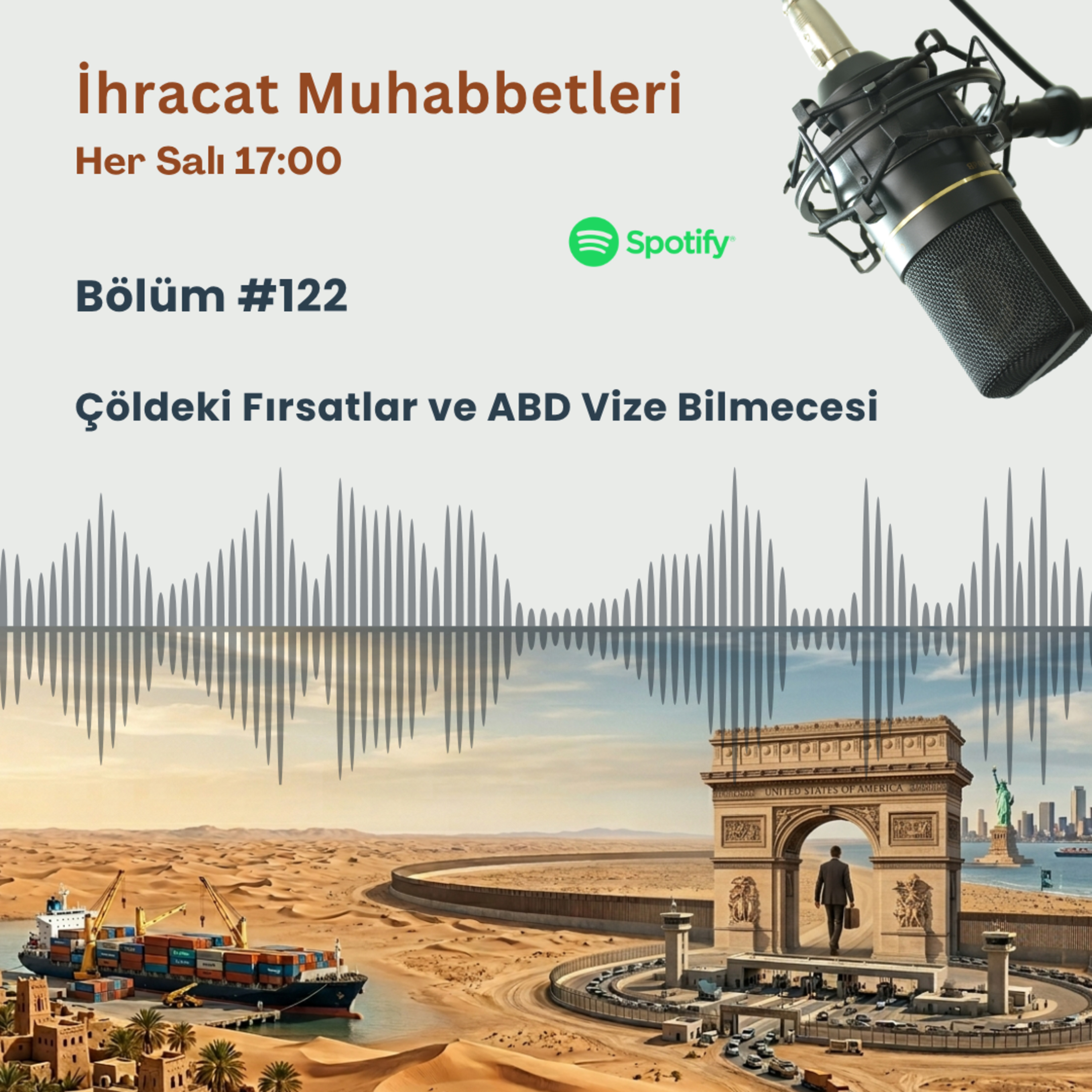 #122 Çöldeki Fırsatlar ve ABD Vize Bilmecesi episode artwork