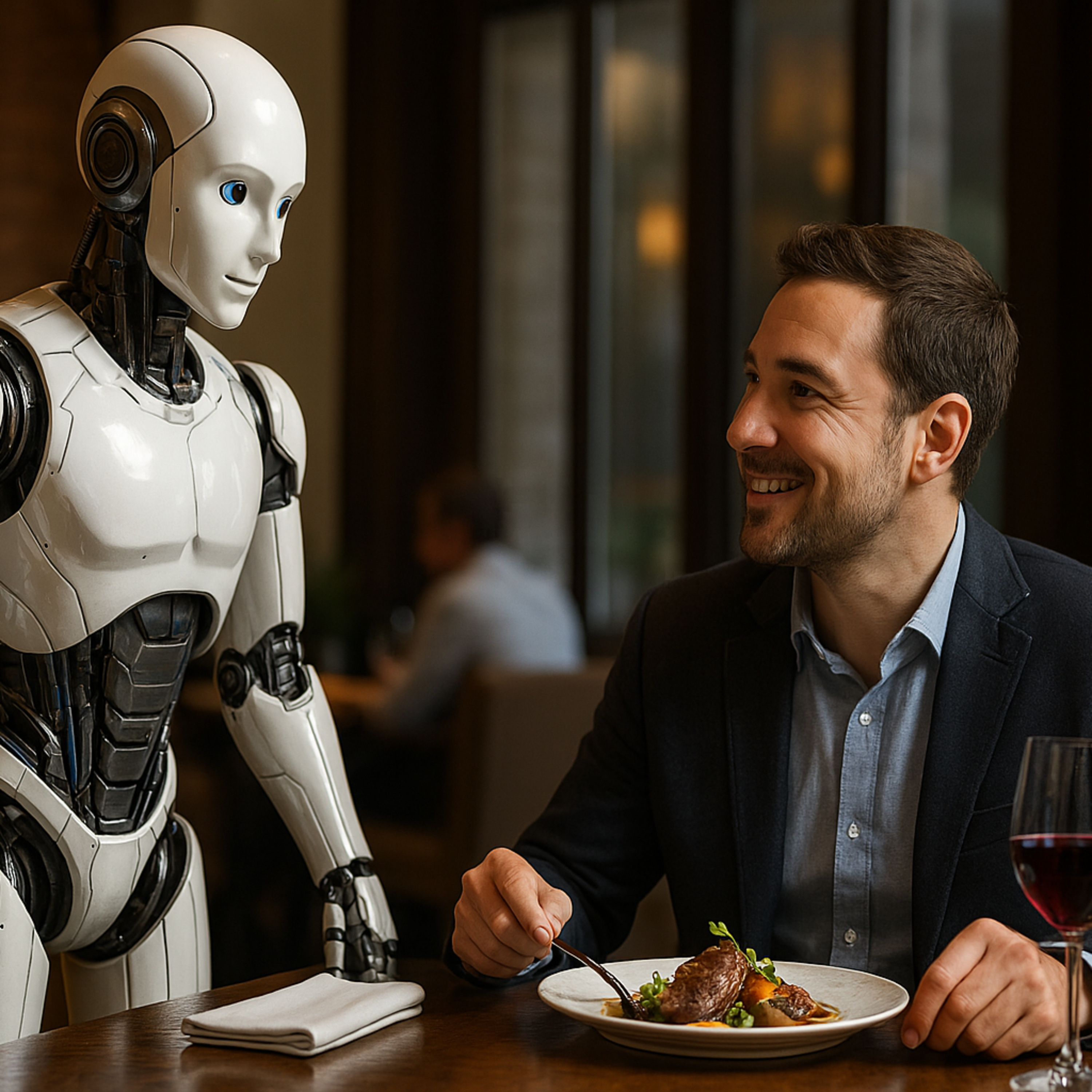 Intelligenza Artificiale nella Ristorazione: Robot, Previsioni e Strategie di Sviluppo episode artwork