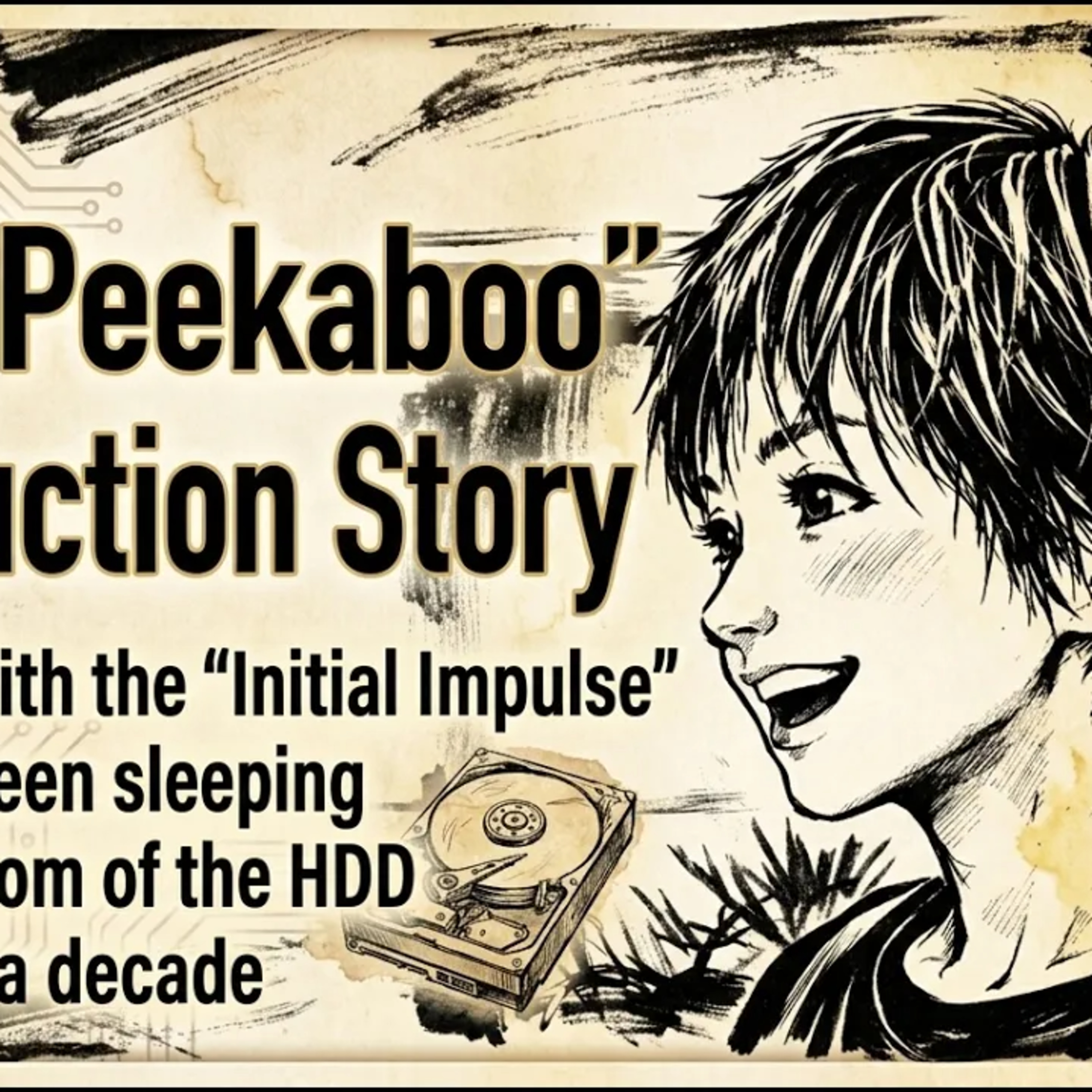 Production Story "Peekaboo /EeL" episode artwork