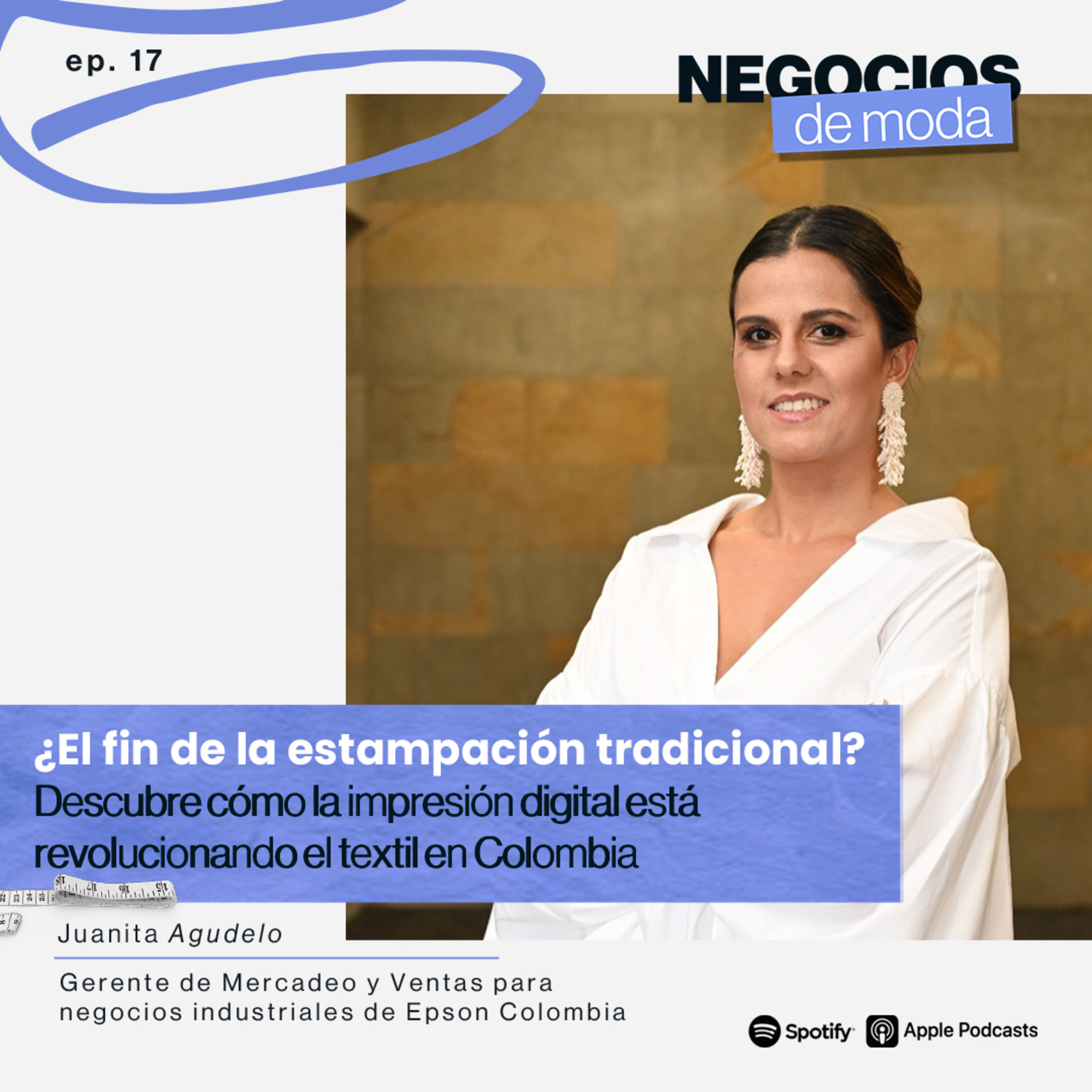 ¿El fin de la estampación tradicional? Descubre cómo la impresión digital está revolucionando el textil en Colombia episode artwork