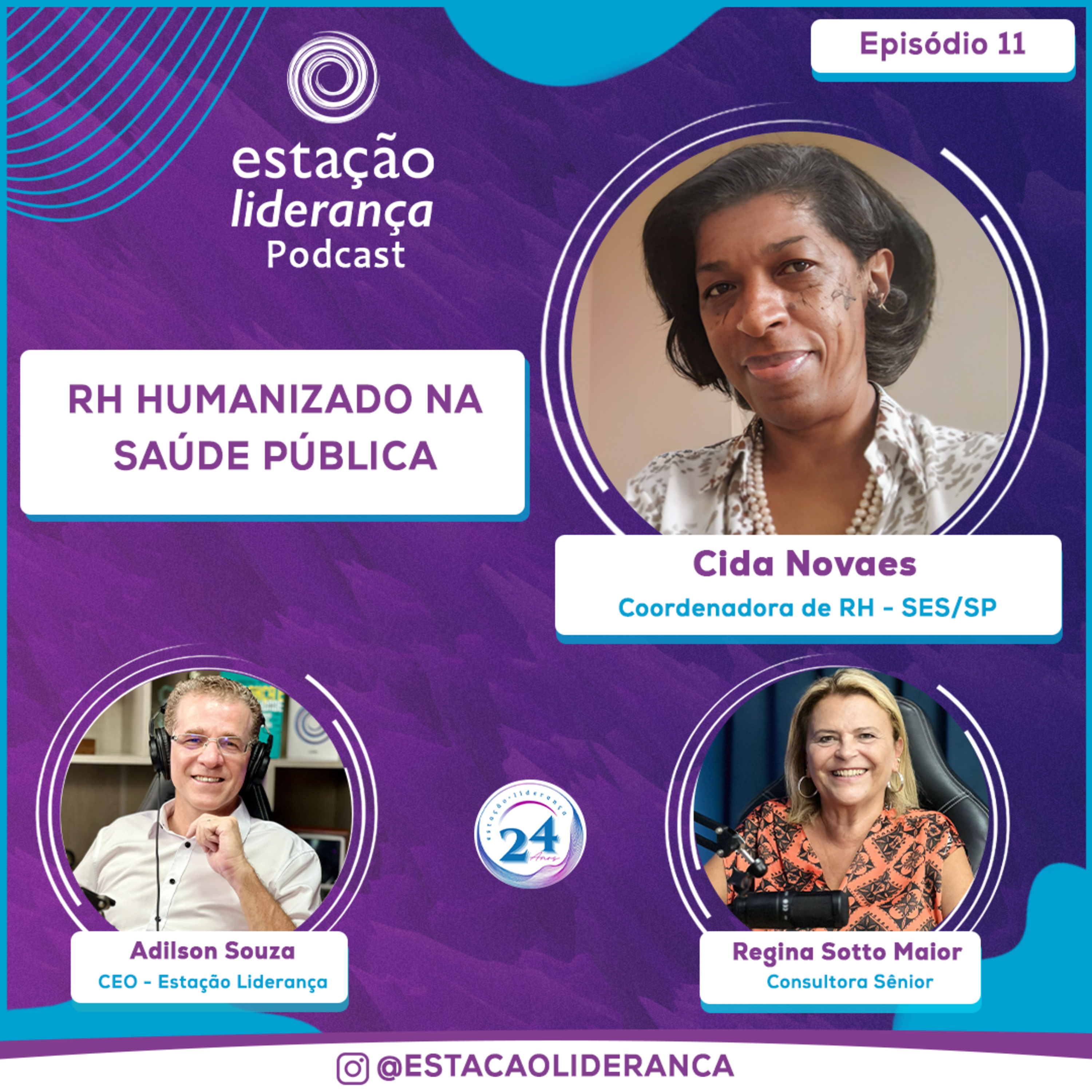 RH Humanizado na Saúde Pública | com Cida Novaes | EP11 episode artwork