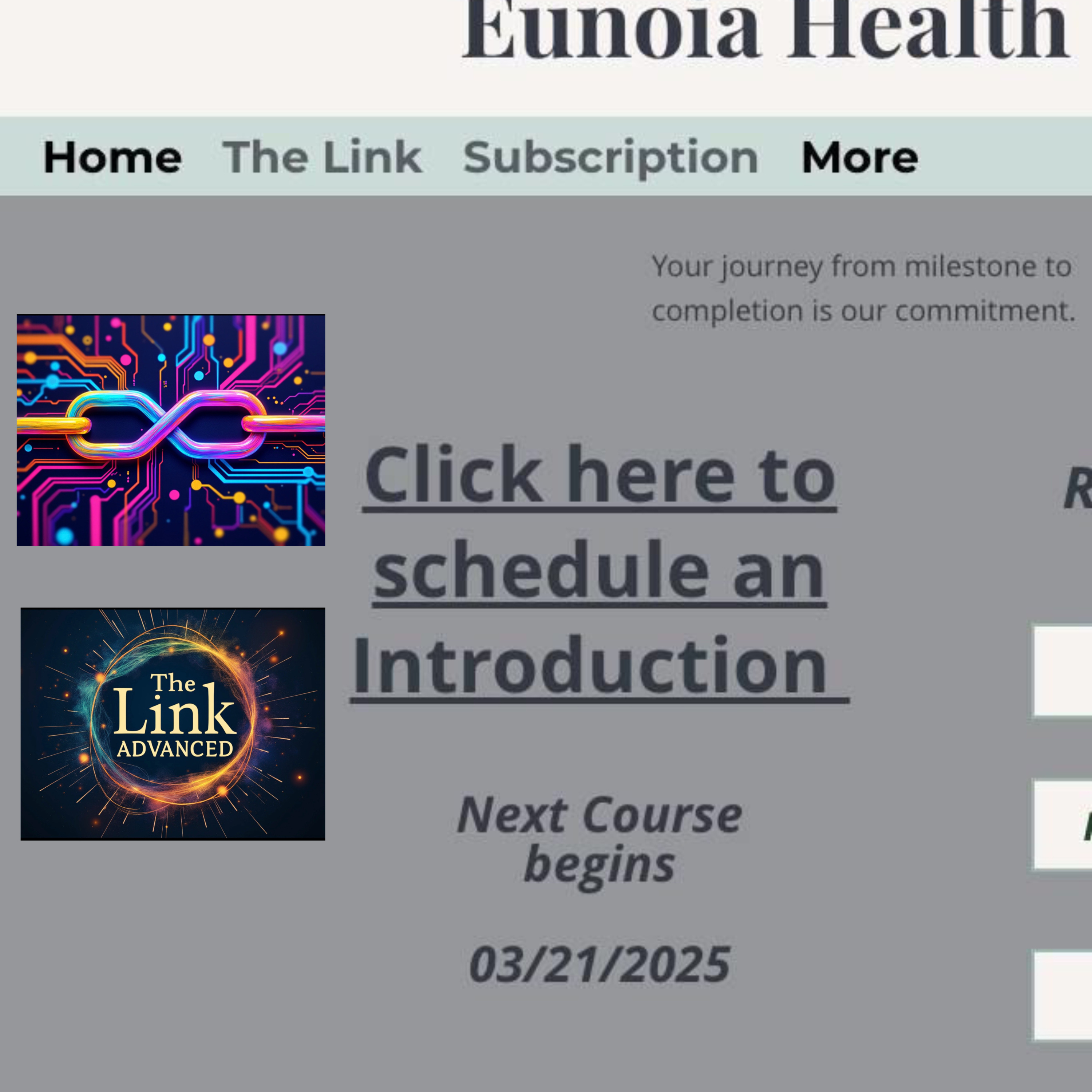 Aaliyah and Sal on The Link and Link Advanced Courses episode artwork