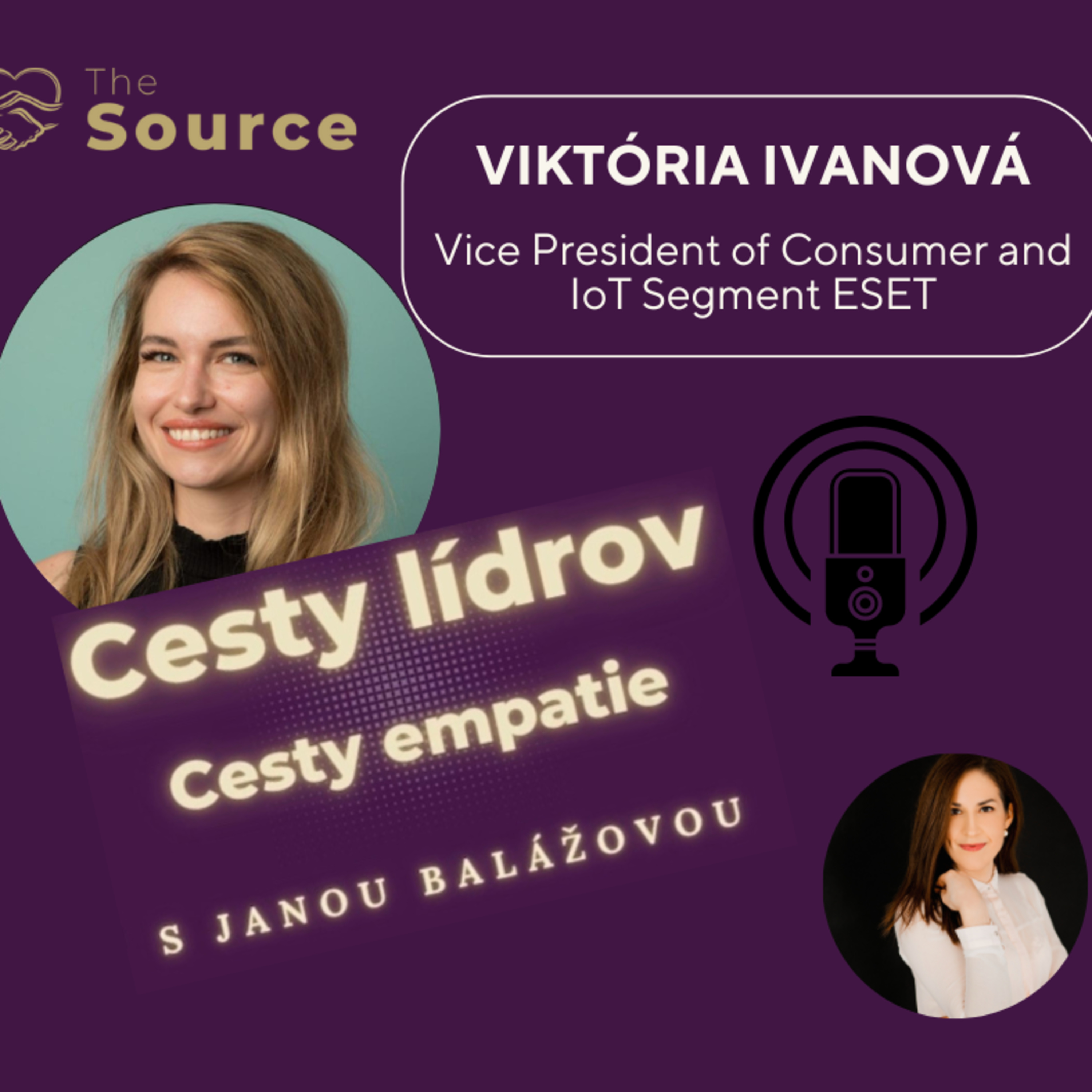 Práca na sebe mi umožňuje vydržať byť produktívna a efektívna dlhý čas - Viktória Ivanová episode artwork