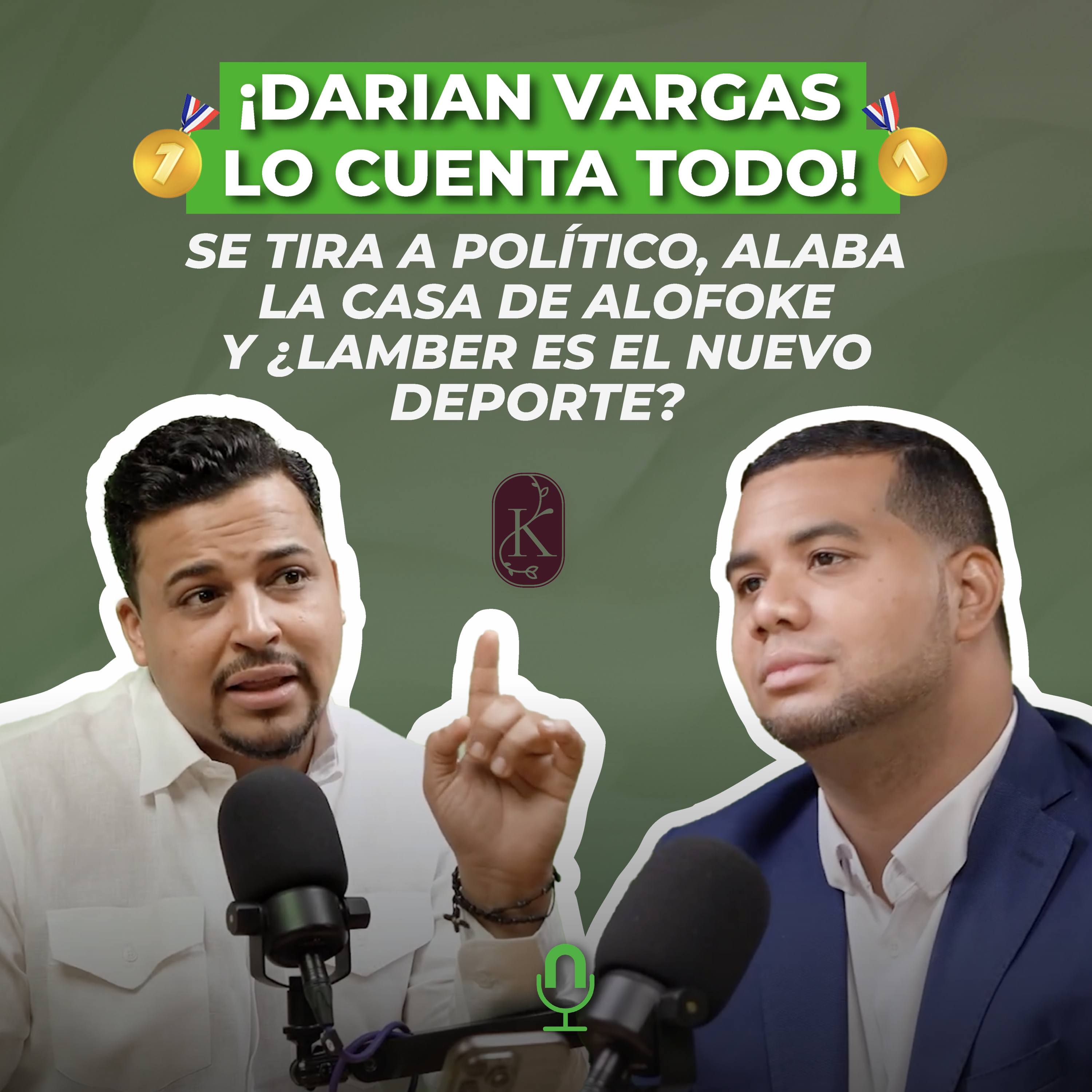 ¡DARIAN VARGAS LO CUENTA TODO!: Se tira a político, alaba la CASA DE ALOFOKE y ¿Lamber es el nuevo deporte?