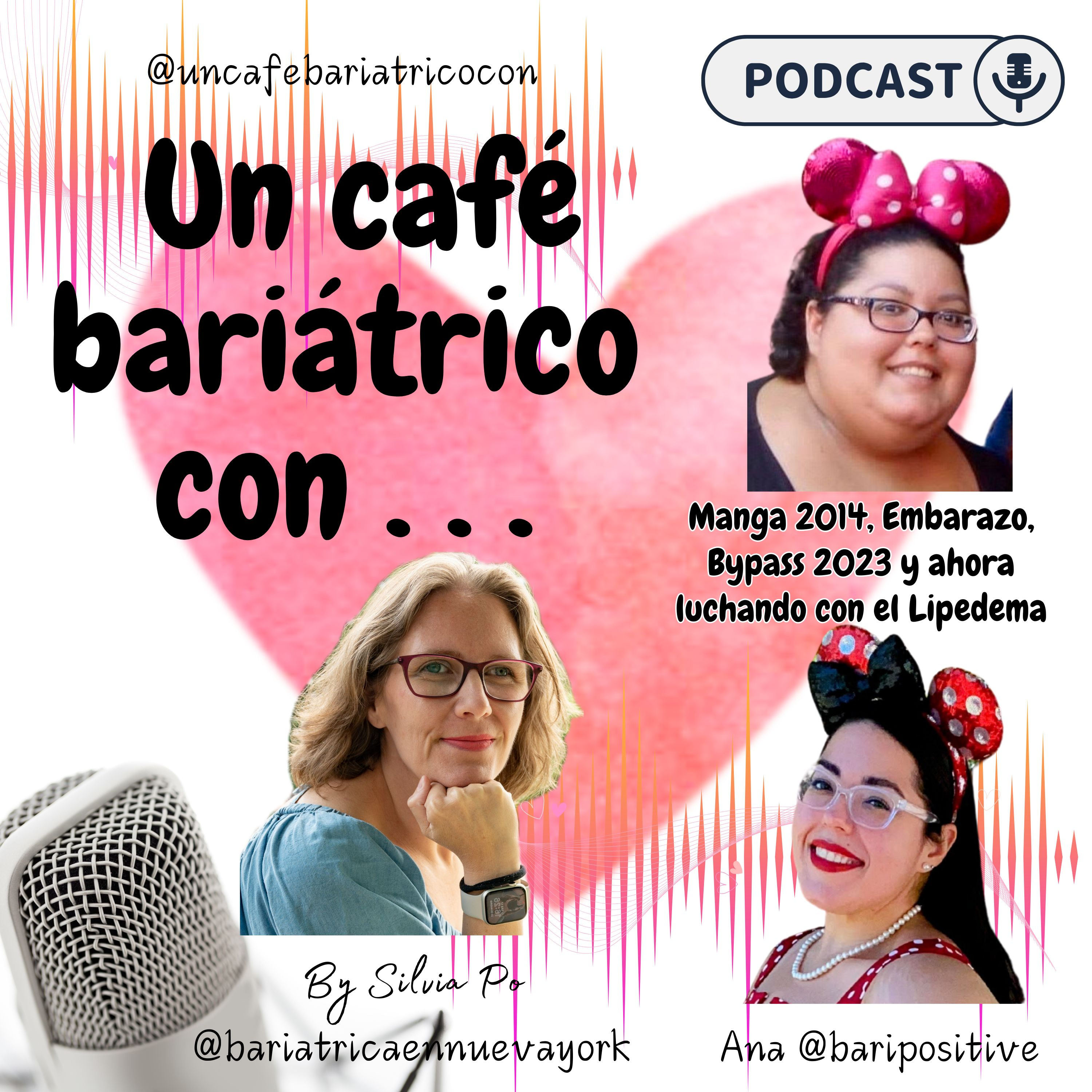 2x18 Podcast Un café bariátrico con Ana, Manga, embarazo, bypass y ahora luchando con el Lipedema entre otras cosas. episode artwork